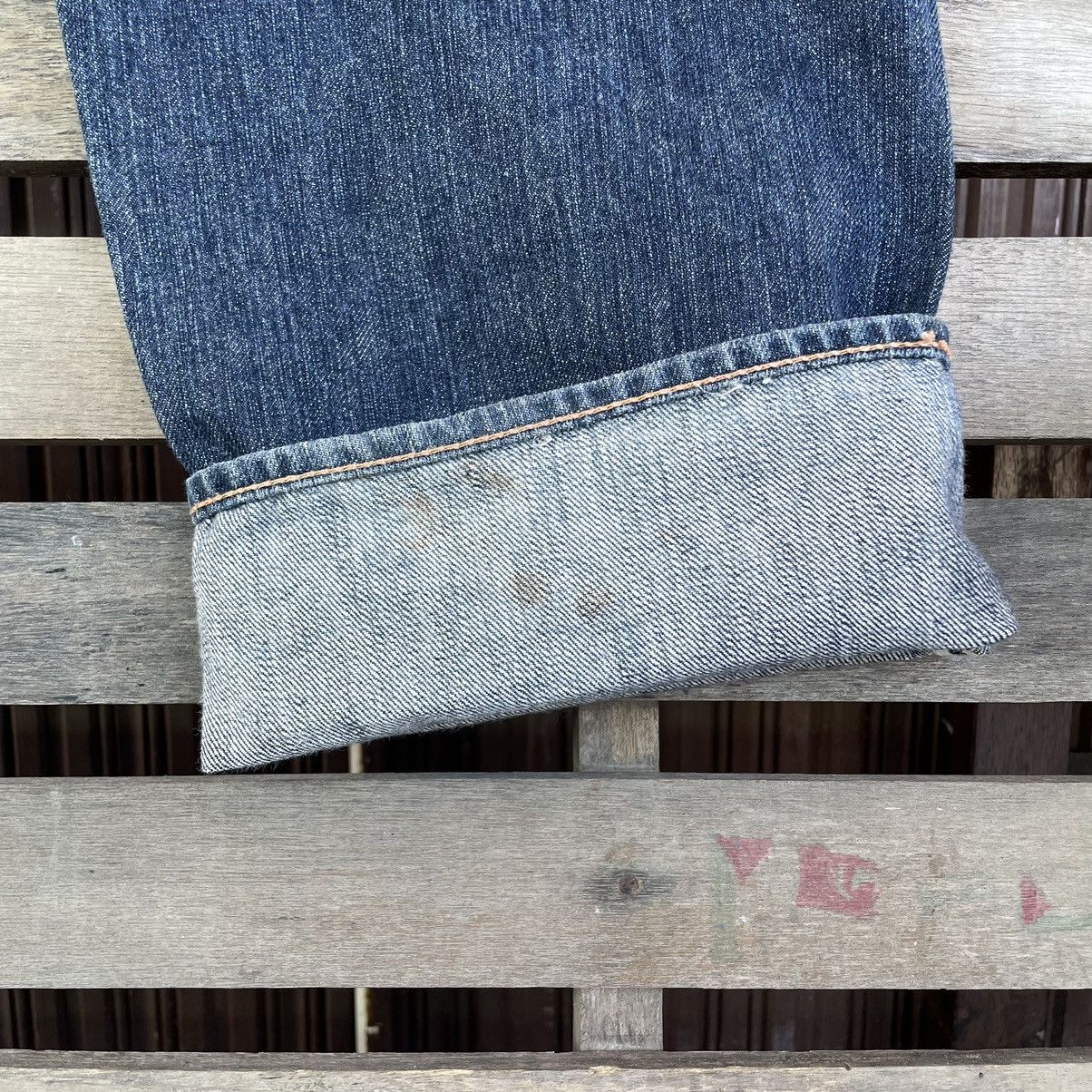 Vintage Rare Yamane Embroidered Selvedge Jeans | Grailed