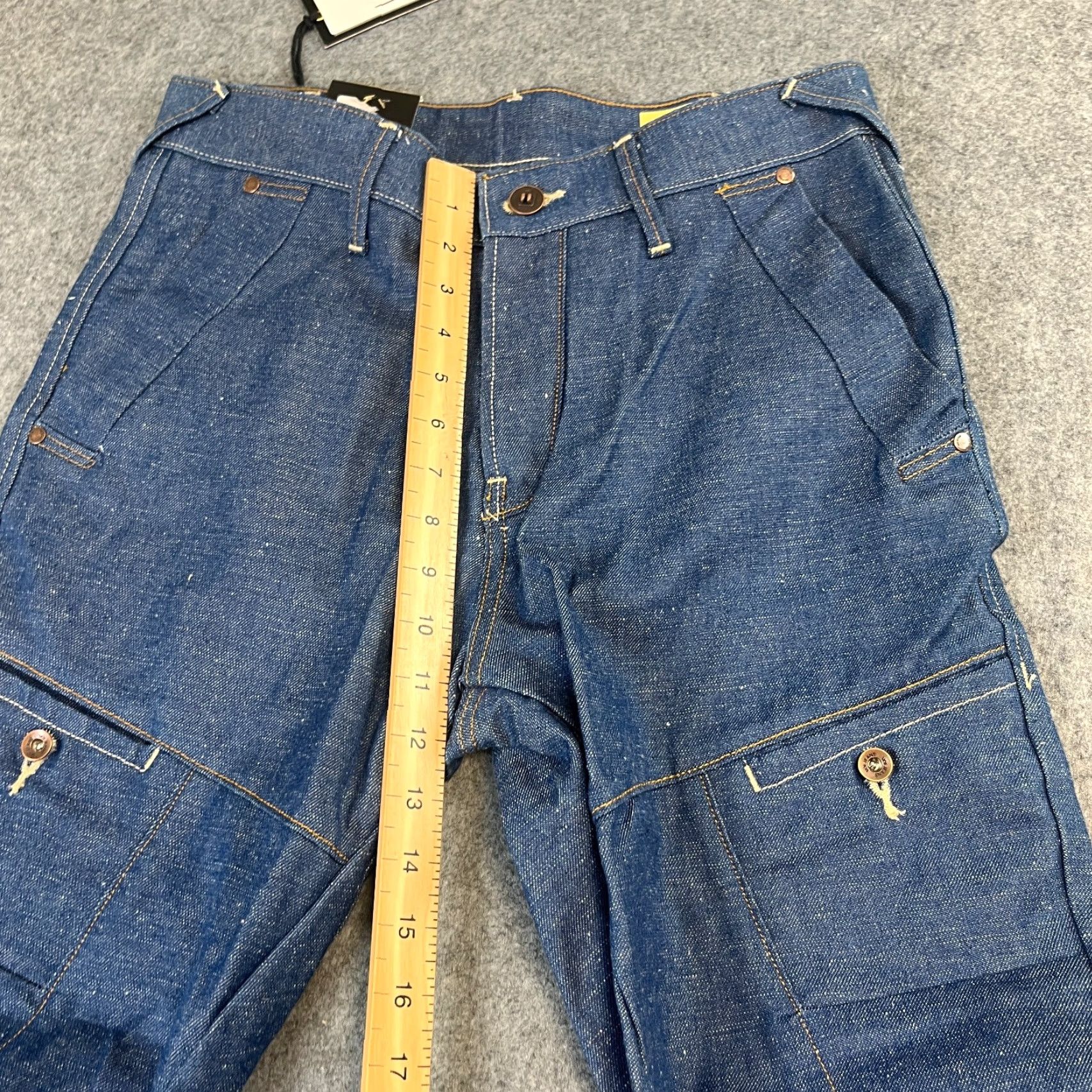 Twisted X Voi Jeans Mens Jeans Regular Tapered Arc 30 32 Blue Denim Cotton Pockets 00s Y2K Preppy Vintage No Size US 30 / EU 46 - 5 Thumbnail