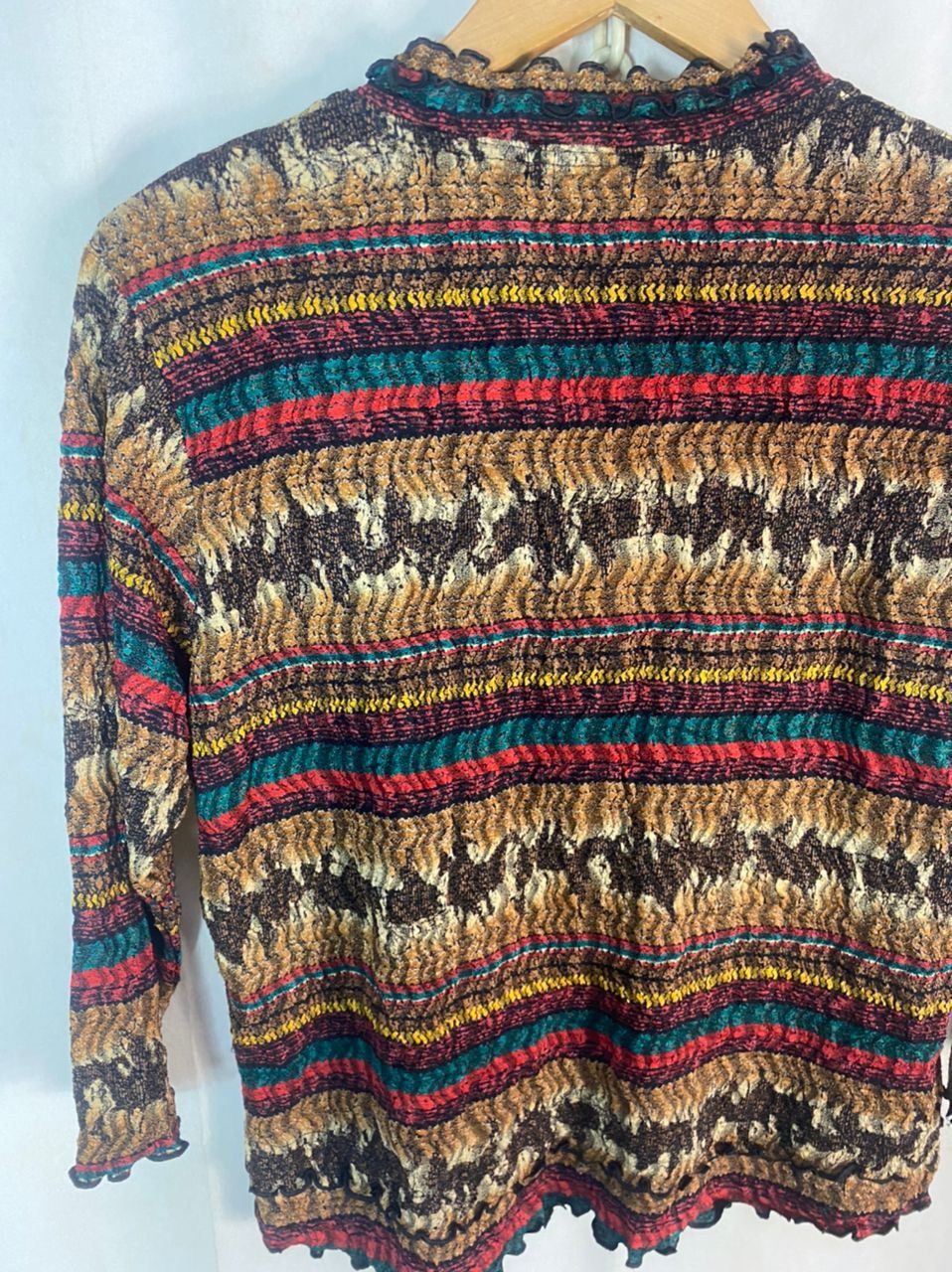 Other Lascolinas multicolor blouse shirt Size L / US 10 / IT 46 - 7 Thumbnail