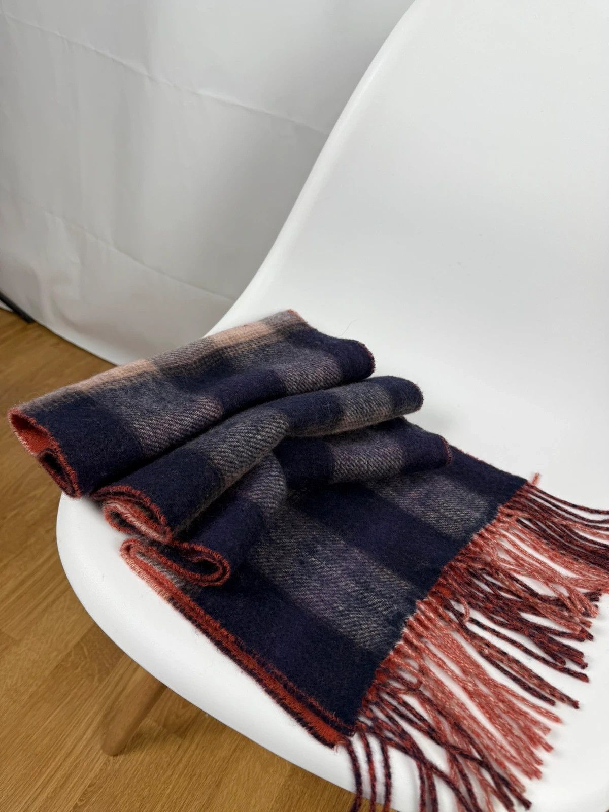 Other Nico And. Plaid Wool Cashmere Scarf Size ONE SIZE - 6 Thumbnail