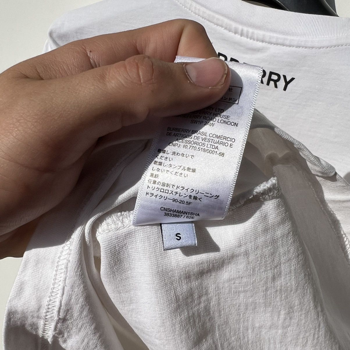 Burberry Burberry t shirt Size US S / EU 44-46 / 1 - 8 Thumbnail