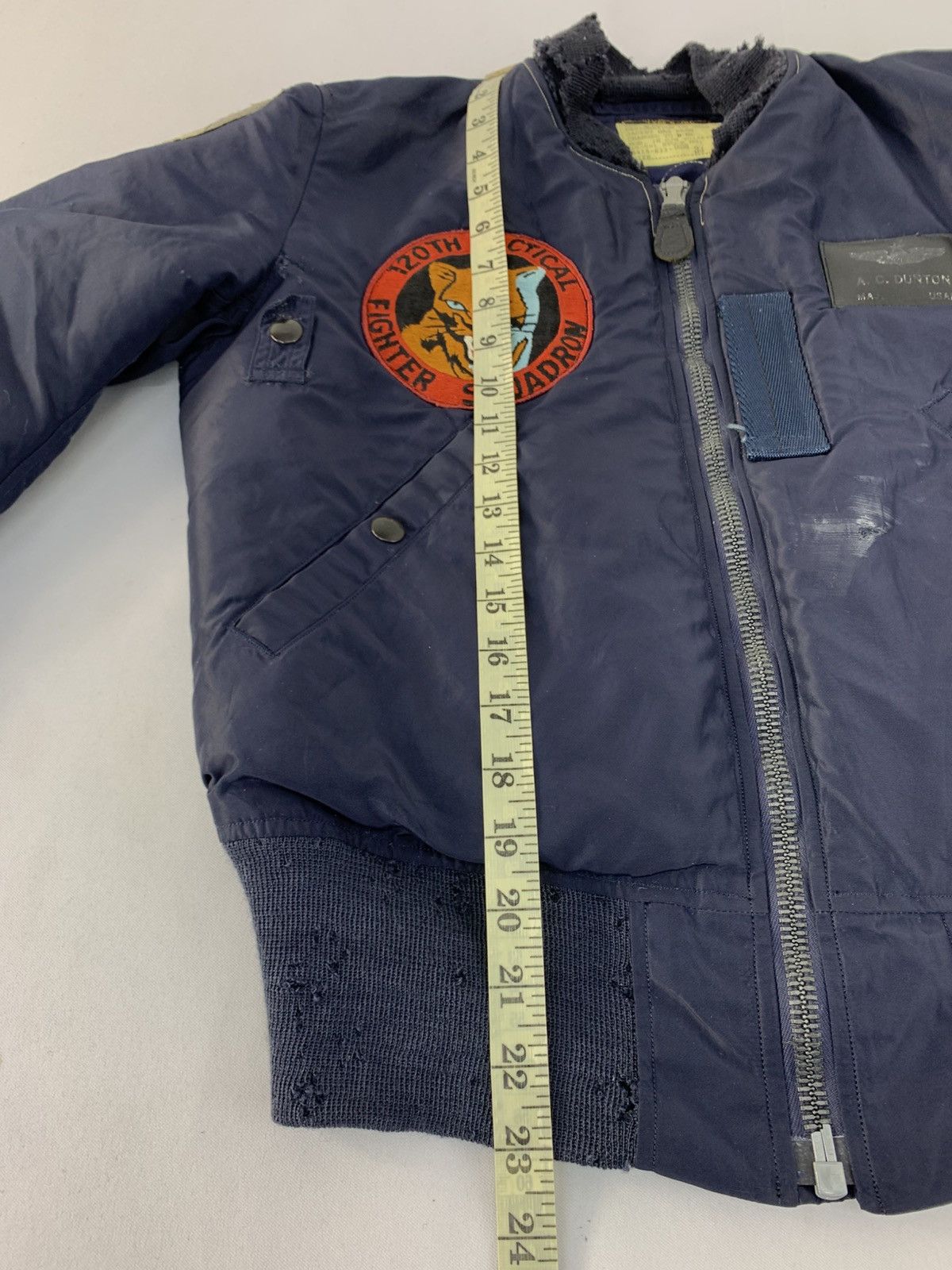 Other 90s USAF Type B-15C Flying Intermediate Jacket Full Zip Size US S / EU 44-46 / 1 - 12 Thumbnail