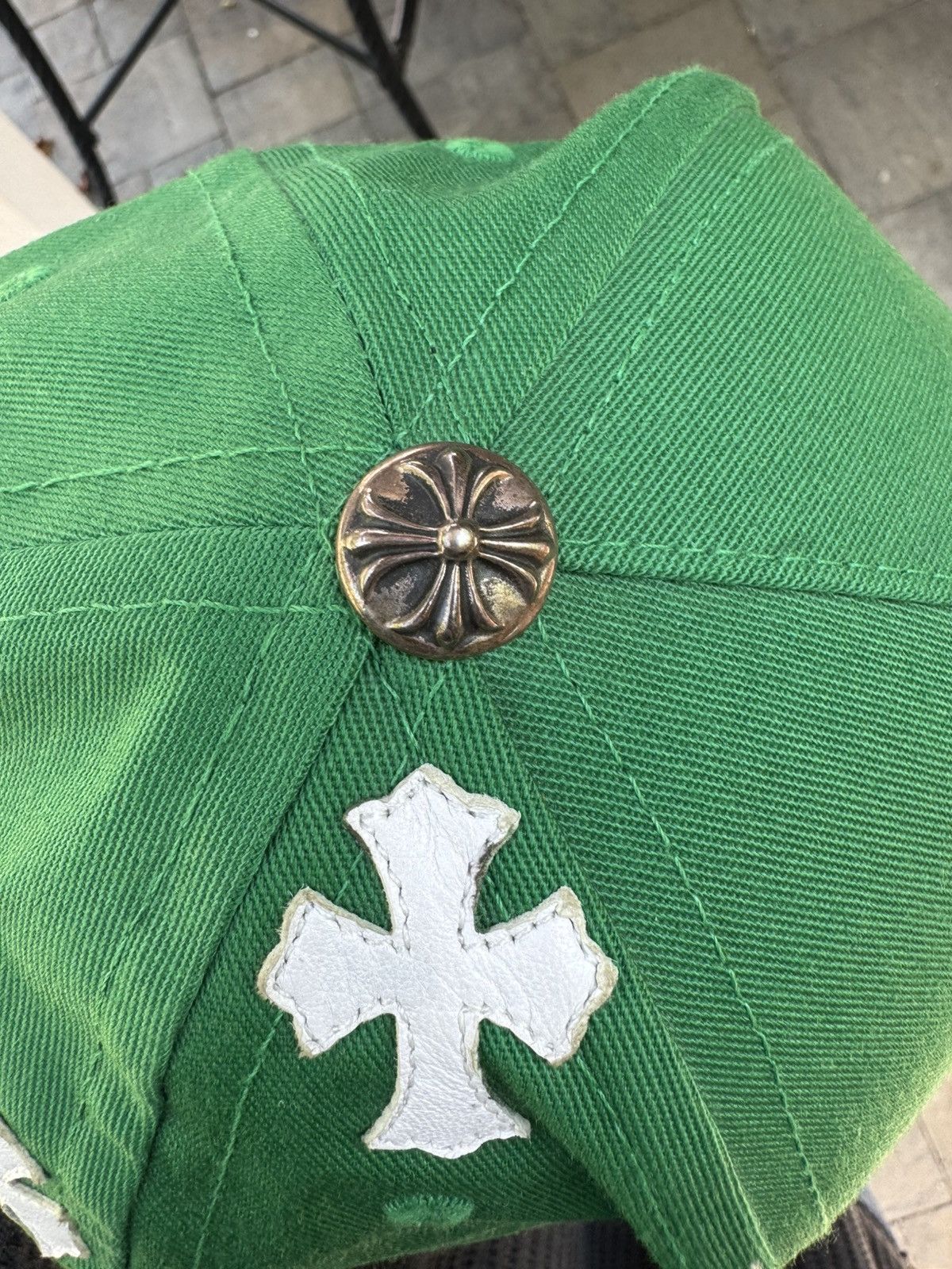 chrome hearts ch hat green online限定 Chrome Hearts CH Hat Green | 1mbad Reborn