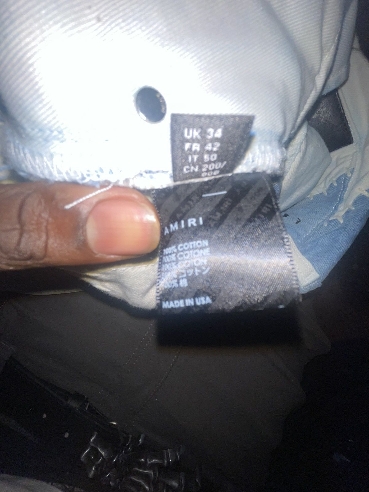 Amiri Amiri’s Size US 34 / EU 50 - 10 Thumbnail