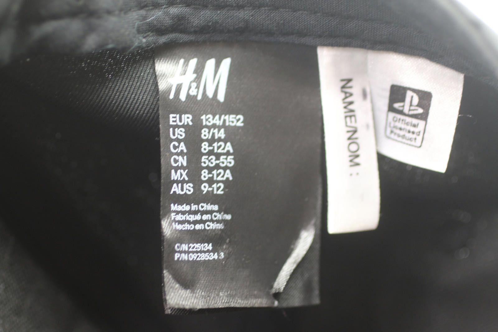 Other Playstation Cap Baseball Snap Back Black Logo Video Games Size ONE SIZE - 6 Thumbnail
