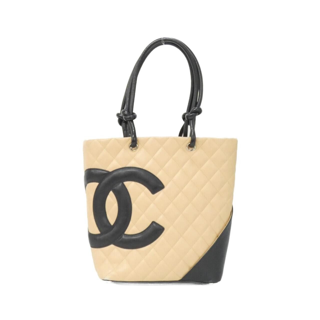 Chanel Chanel Chanel Cambon Line Calfskin Shoulder Bag Leather Shoulder Bag DUTY FREE for USA Size ONE SIZE - 1 Thumbnail