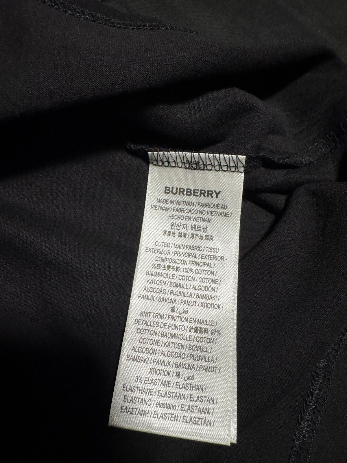 Burberry Burberry logo print tee Size US XXL / EU 58 / 5 - 6 Thumbnail