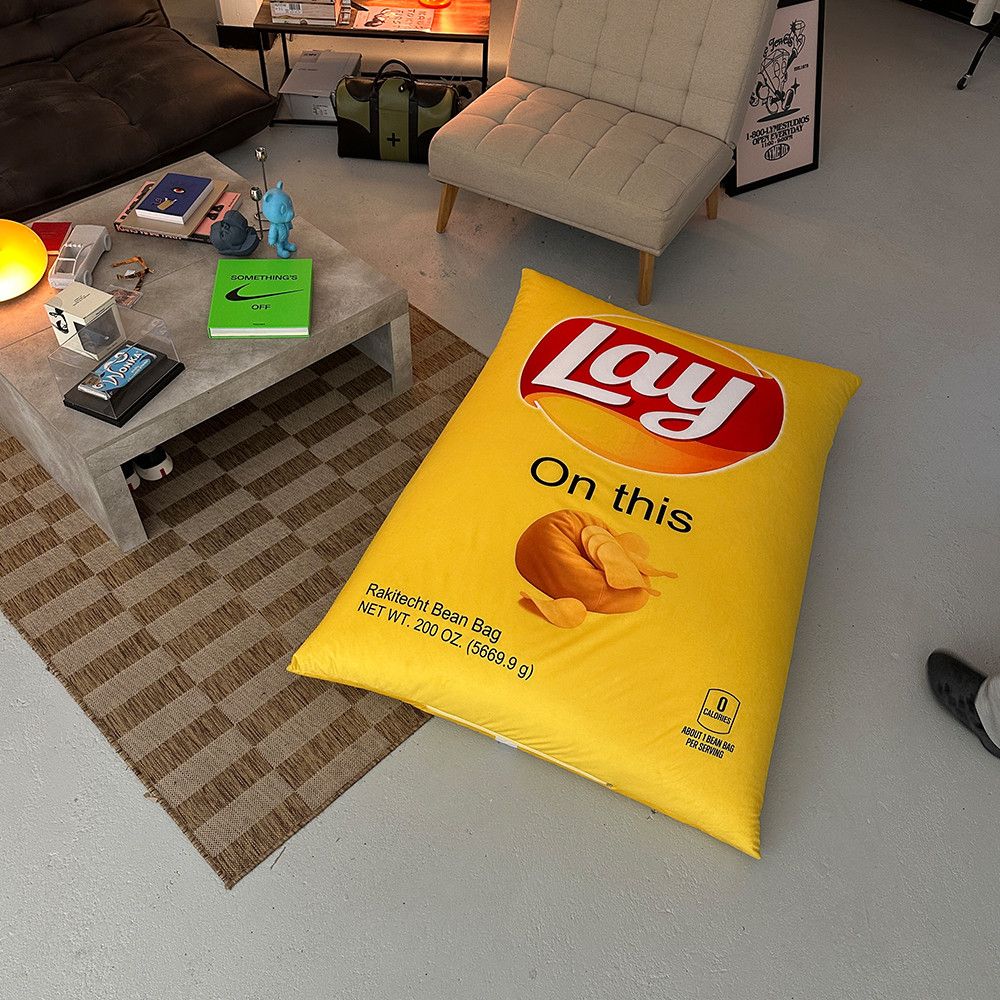 Japanese Brand Lay On This Beanbag (Cover Only) Size ONE SIZE - 3 Thumbnail