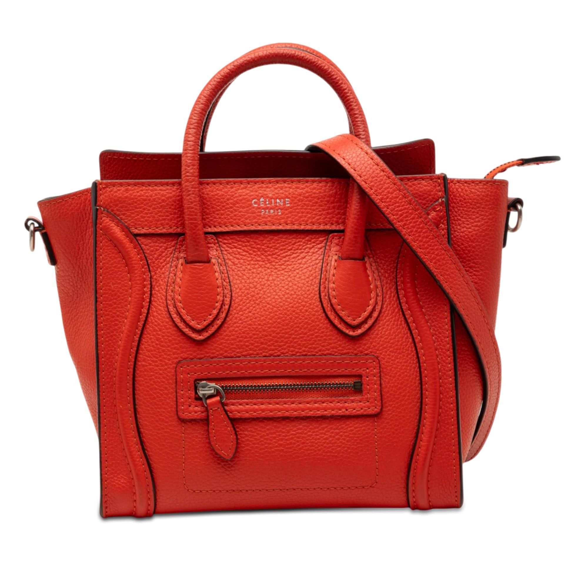 Celine Nano Leather Luggage Tote Size ONE SIZE - 1 Thumbnail