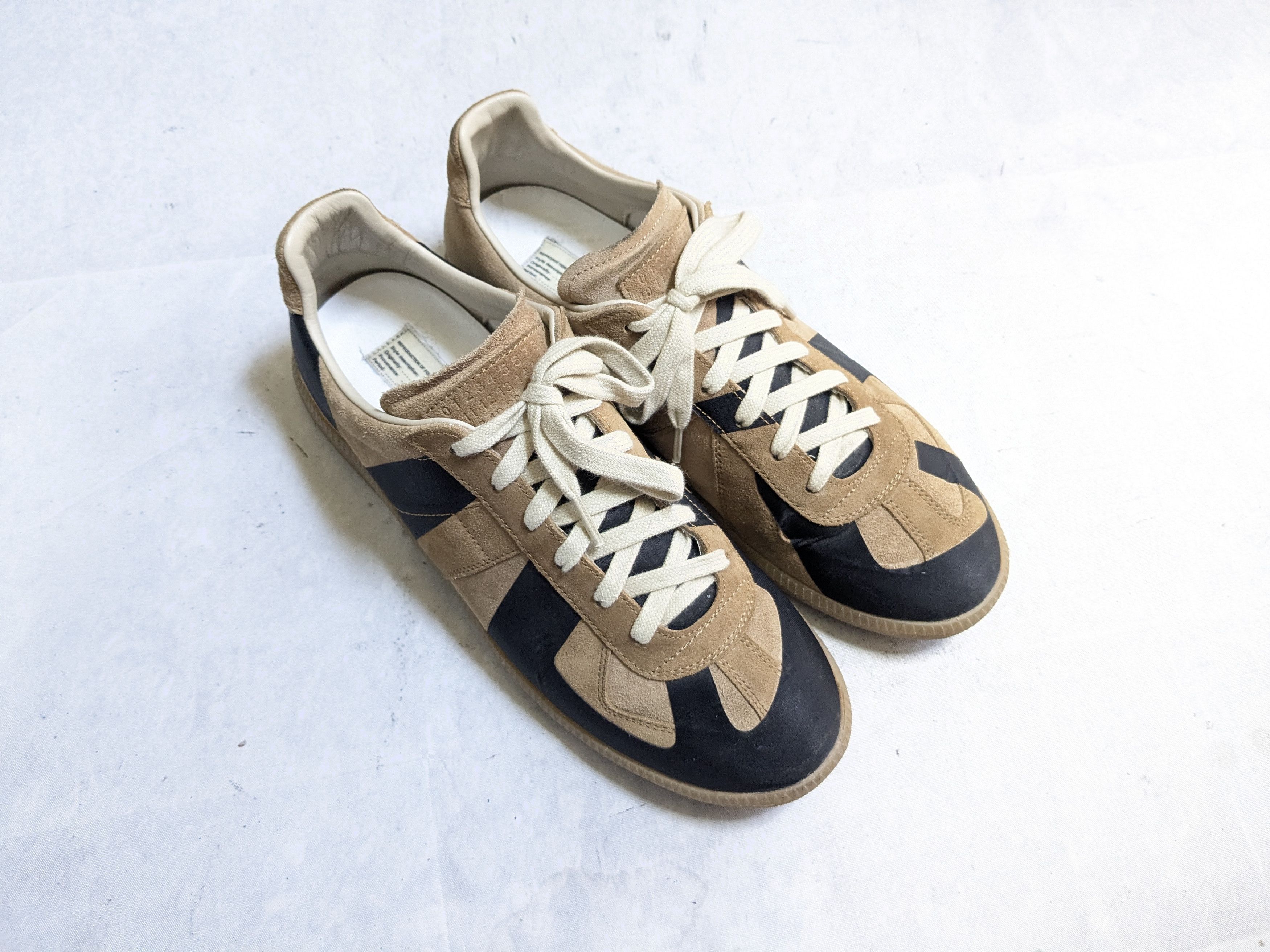 Maison Margiela Maison Margiela Replica GAT Brown 9 42 Black Gum Low Size US 9 / EU 42 - 5 Thumbnail