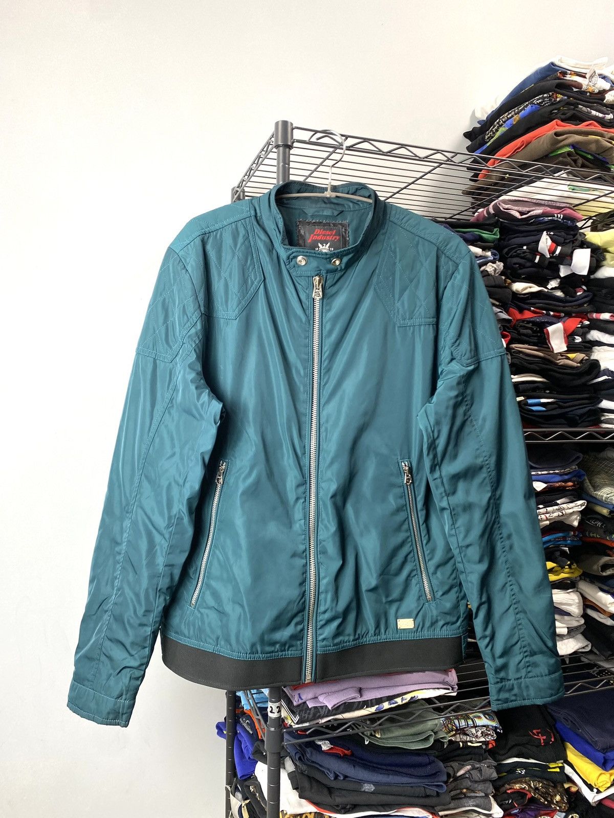 Diesel Y2K Vintage Diesel Superior Bomber Jacket Ma1 Size US M / EU 48-50 / 2 - 1 Thumbnail