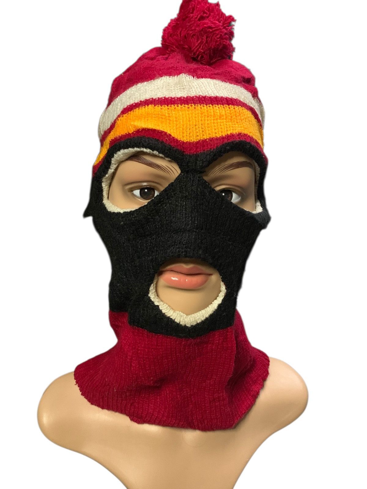 Japanese Brand × Kapital × Vintage Japanese Style Balaclava Masked Knitt Beanie Size ONE SIZE - 1 Thumbnail