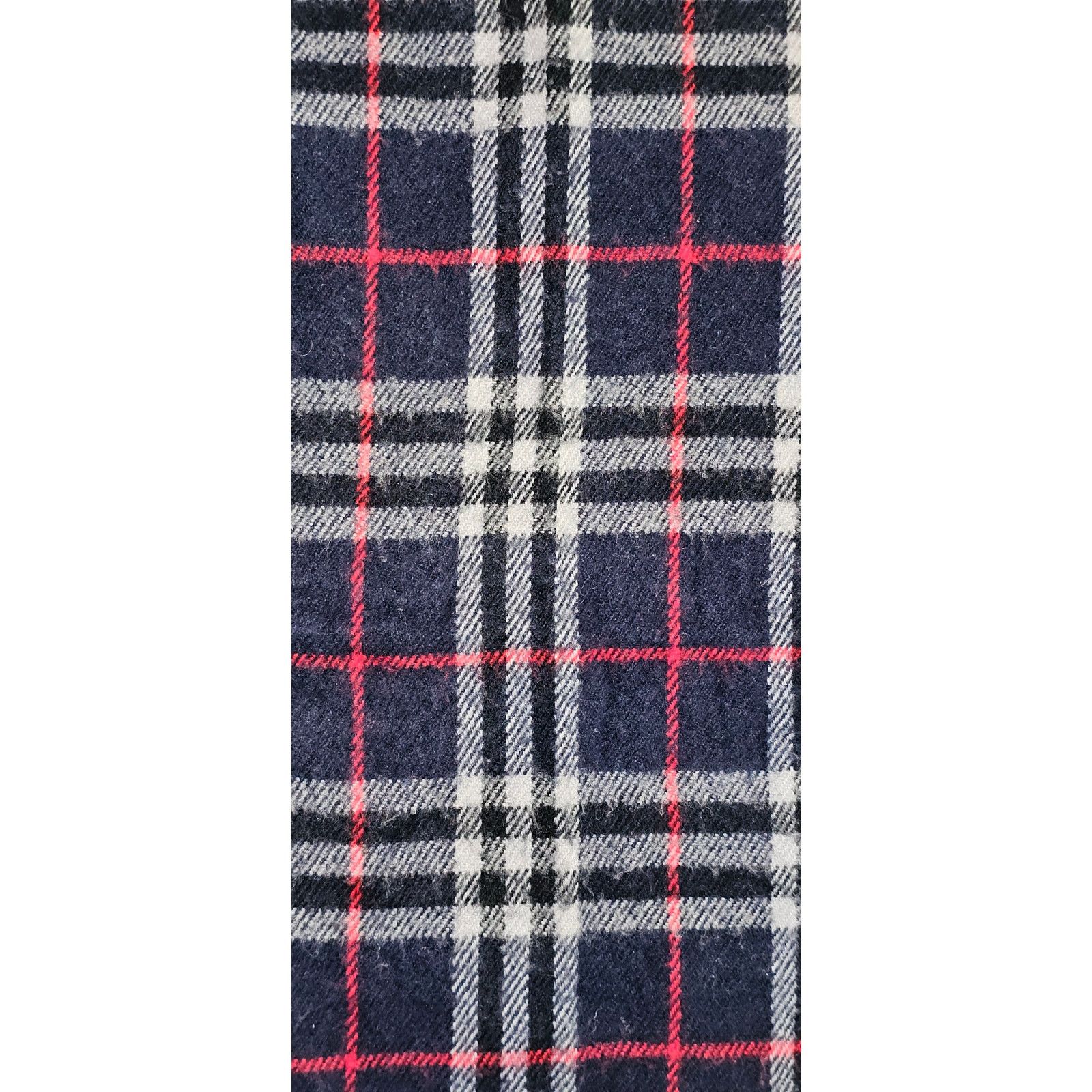 Burberry BURBERRYs of London 100% Lambswool Blue Scarf Nova Check Size ONE SIZE - 8 Thumbnail