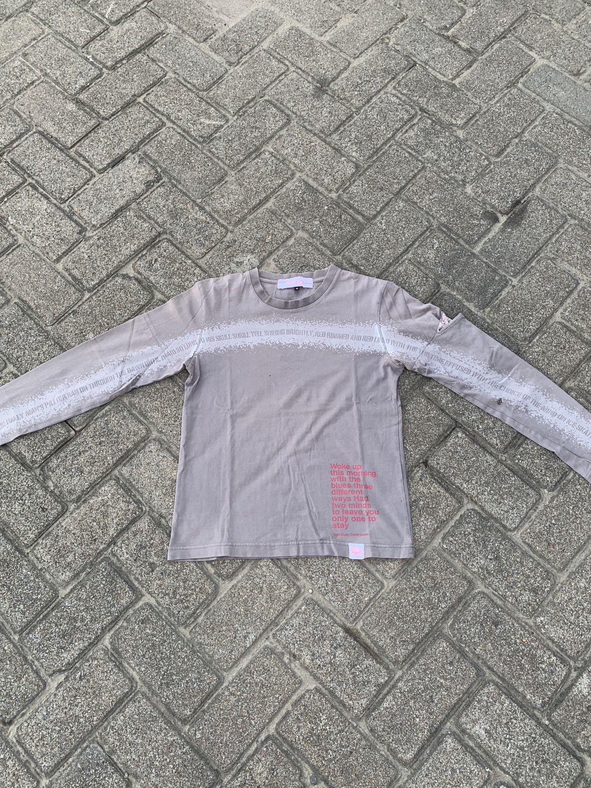 Japanese Brand Secret agents poem long sleeve pocket Size US M / EU 48-50 / 2 - 3 Thumbnail