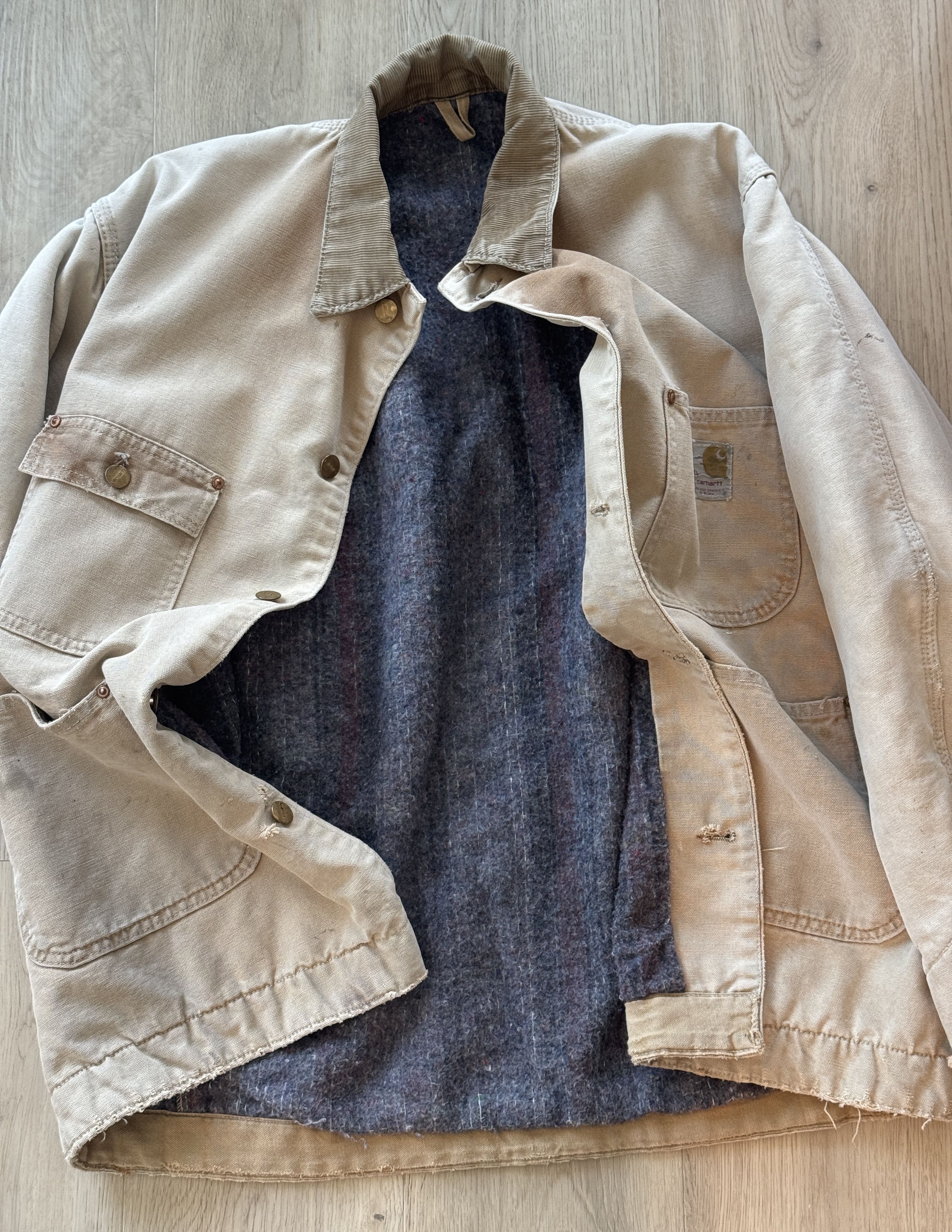 Carhartt VINTAGE CARHARTT FLANNEL LINED CHORE COAT - L Size US L / EU 52-54 / 3 - 14 Thumbnail