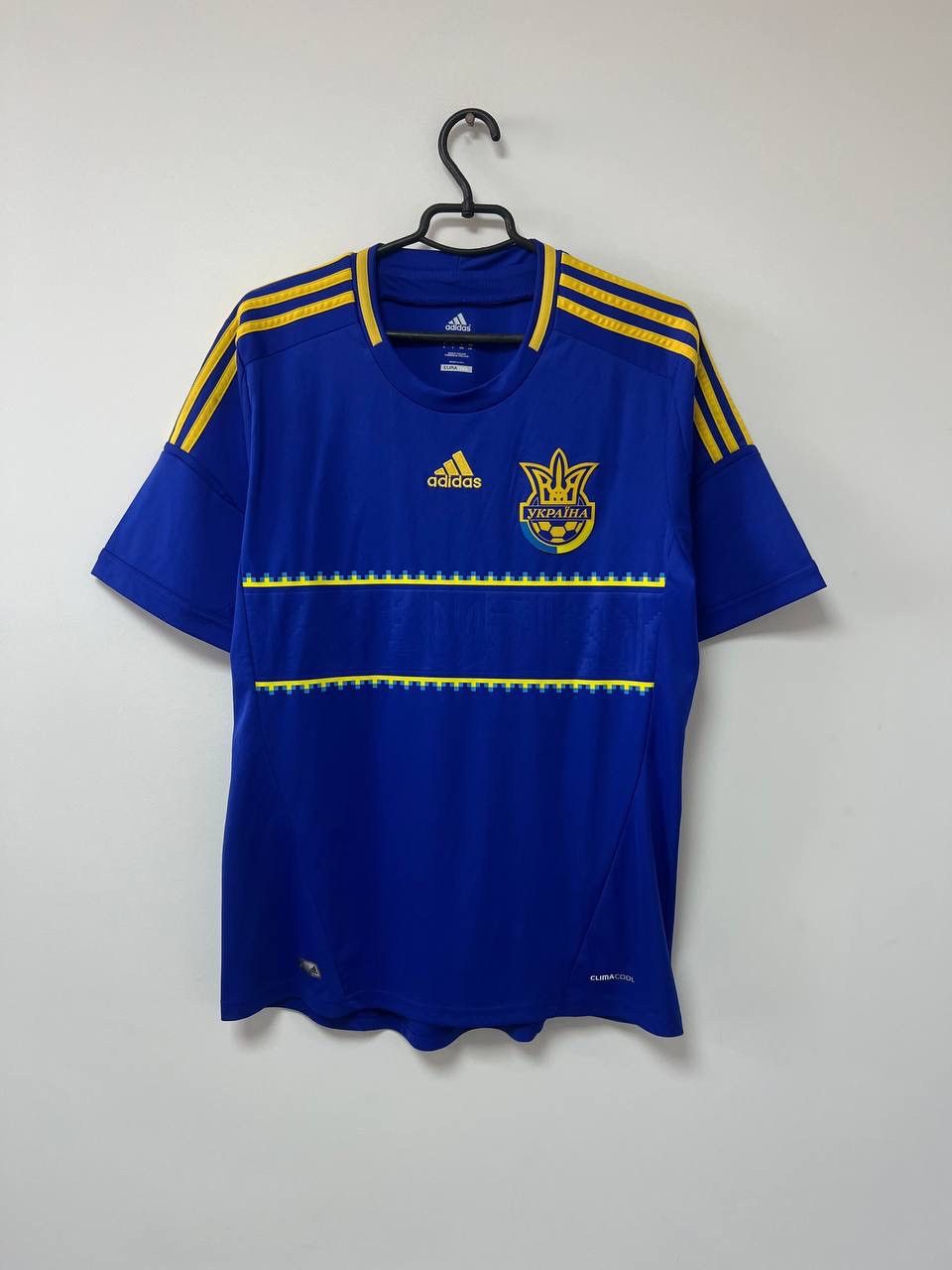 Adidas Ukraine Euro 2012/13 Home Jersey Football Shirt Adidas Large Size US L / EU 52-54 / 3 - 2 Thumbnail