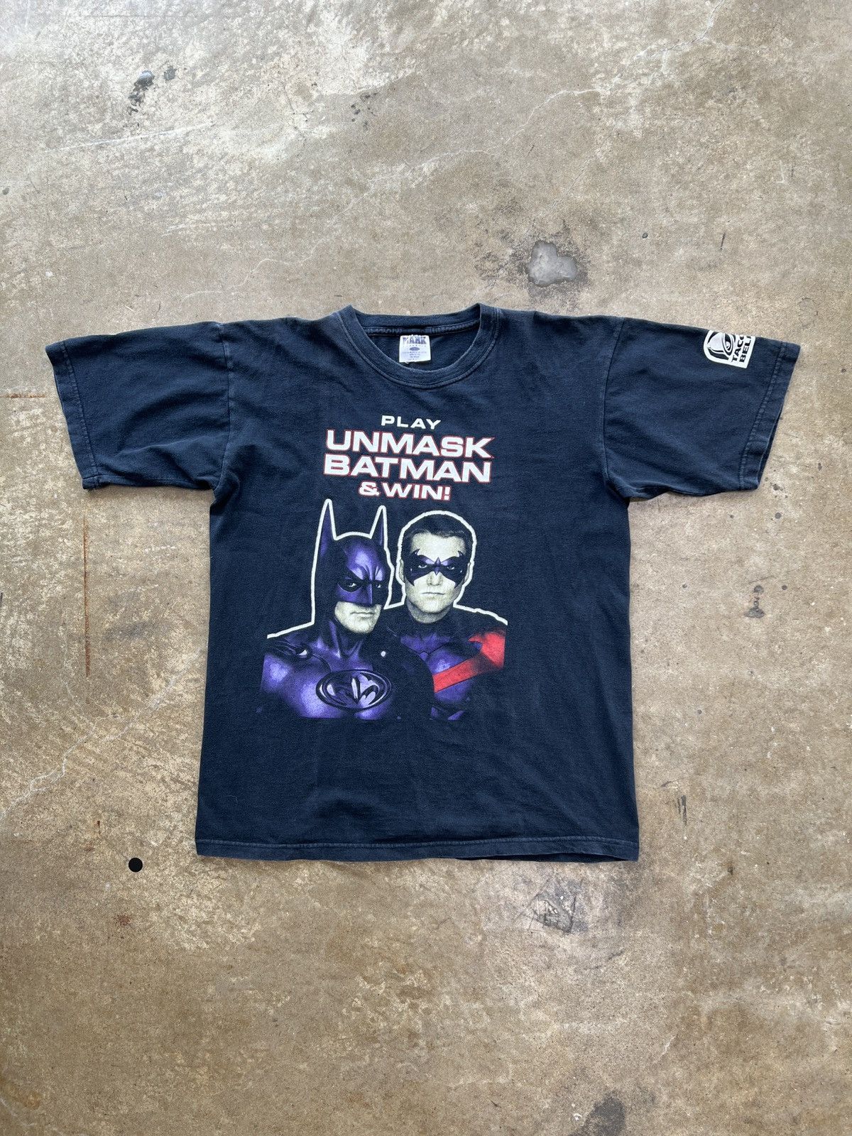 DC Comics Vintage 90s 1997 Batman Robin Taco Bell Pepsi Tee Large Size US L / EU 52-54 / 3 - 2 Thumbnail