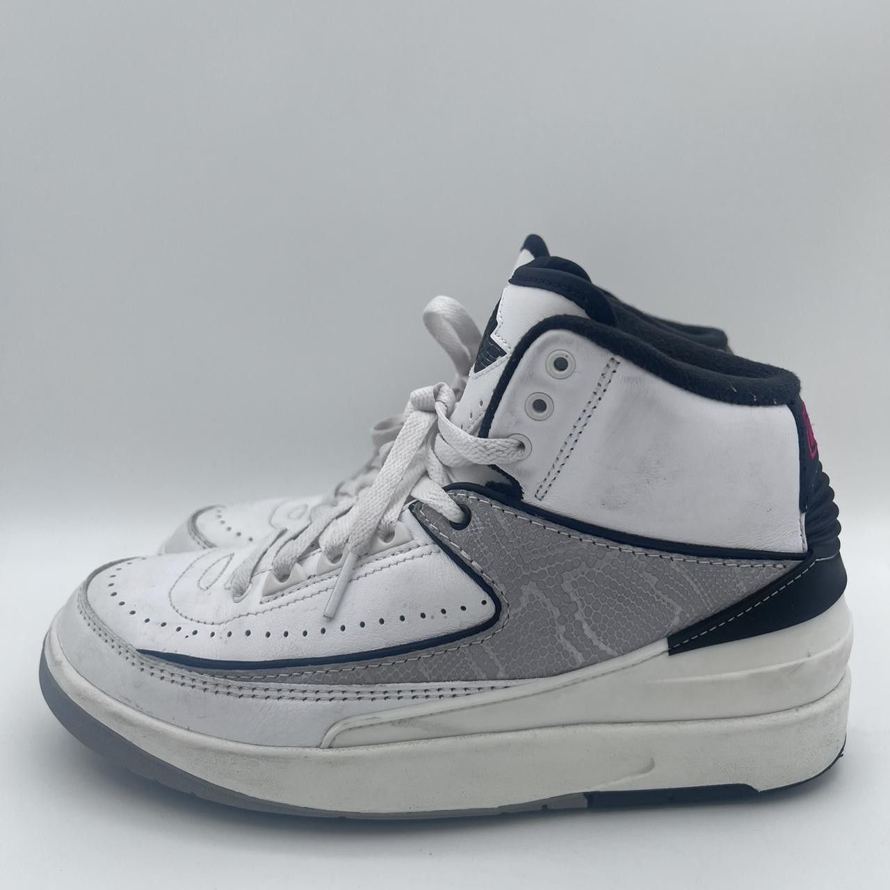 Jordan Brand Size 6.5-Nike Air Jordan 2 Retro Python White Fire Red Size US 6.5 / EU 39-40 - 4 Thumbnail