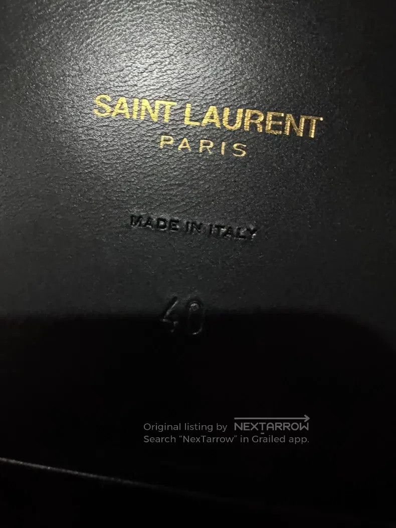 Saint Laurent Paris Saint Laurent Paris Woven Slippers Sandals Size US 7 / EU 40 - 6 Thumbnail