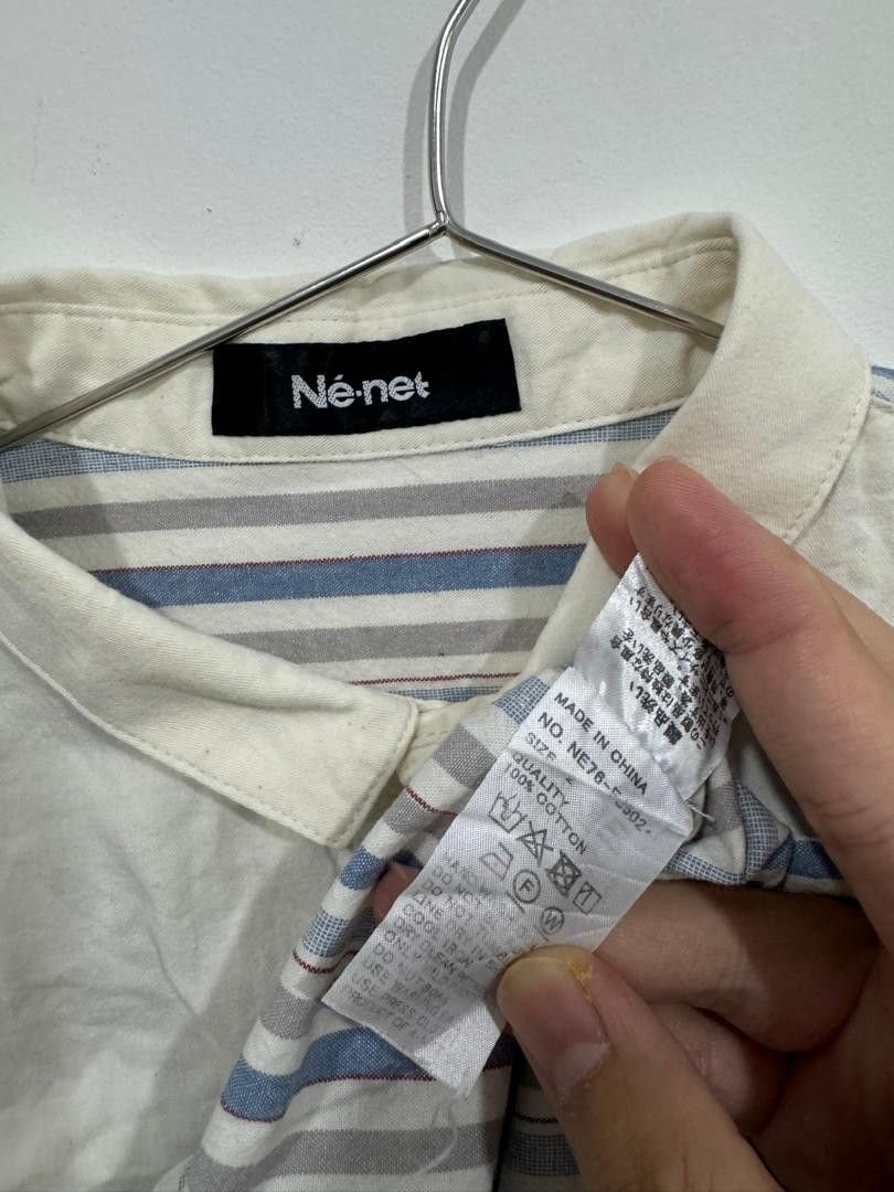 Issey Miyake Ne-net by Issey Miyake Shirt Size US M / EU 48-50 / 2 - 5 Thumbnail