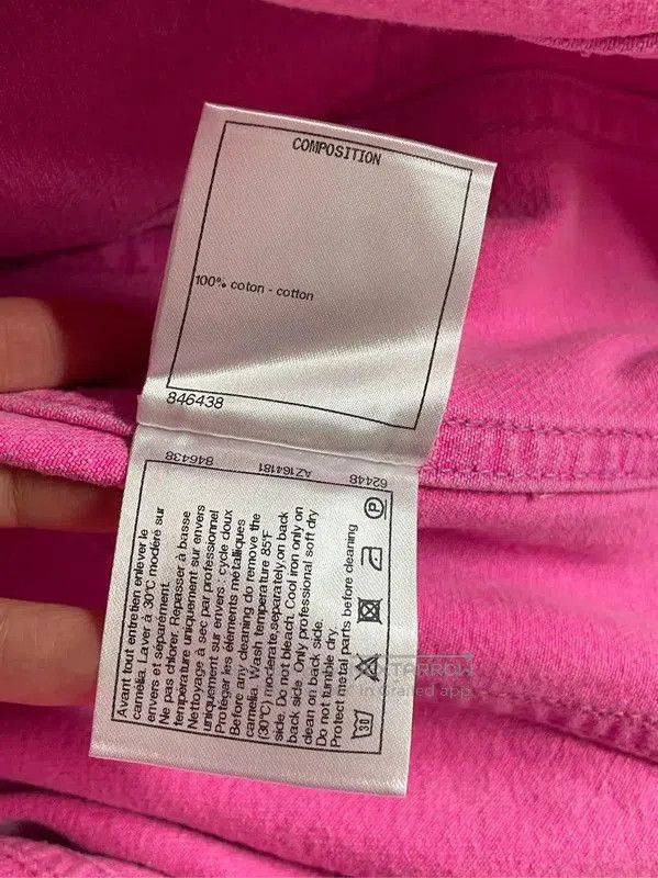 Chanel Chanel Pink Denim Long Sleeve Cardigan . Size M / US 6-8 / IT 42-44 - 6 Thumbnail