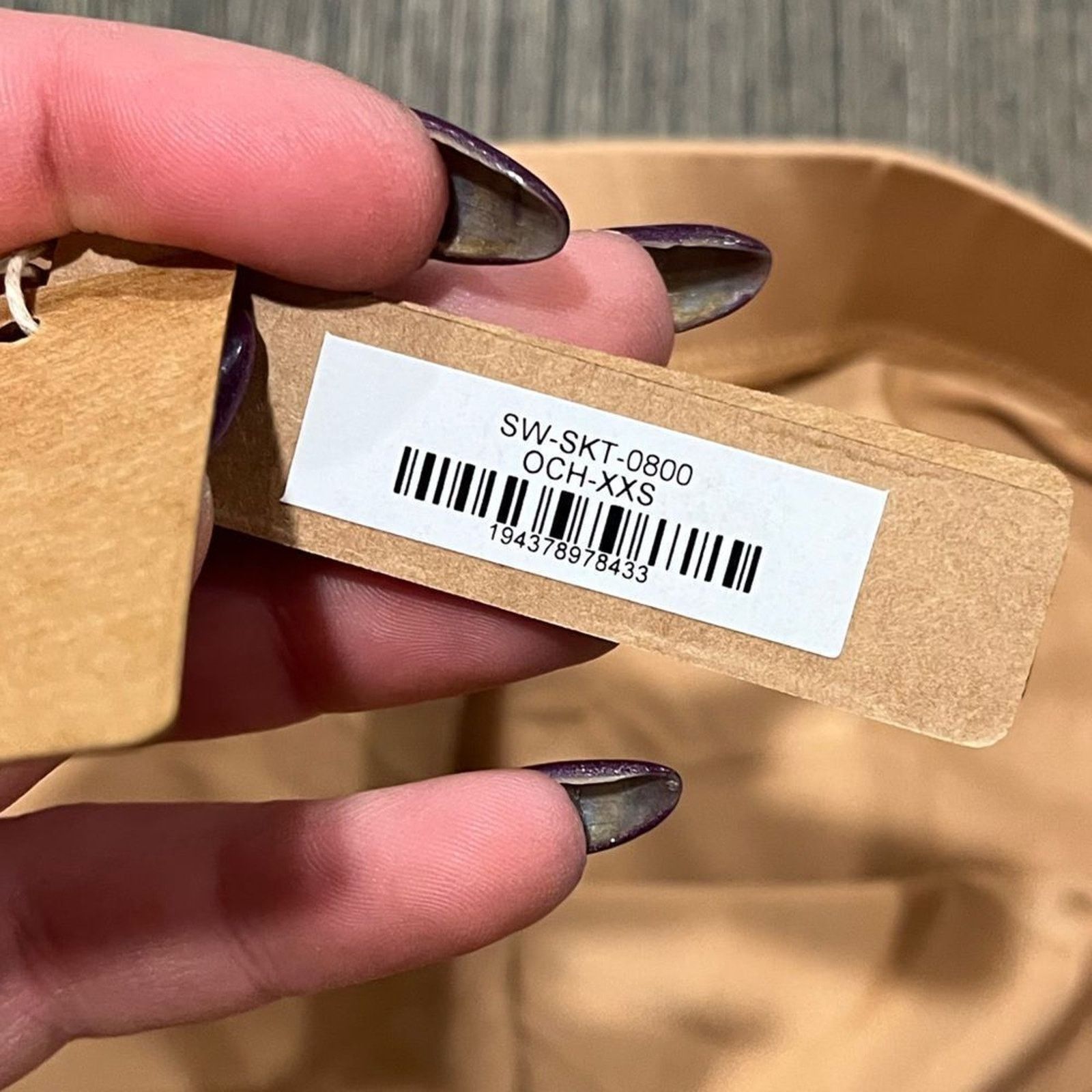 SKIMS NWT Skims Swim High-Waisted Tube Skirt Mini Ochre XXS Size 24" / US 00 / IT 34 - 4 Thumbnail
