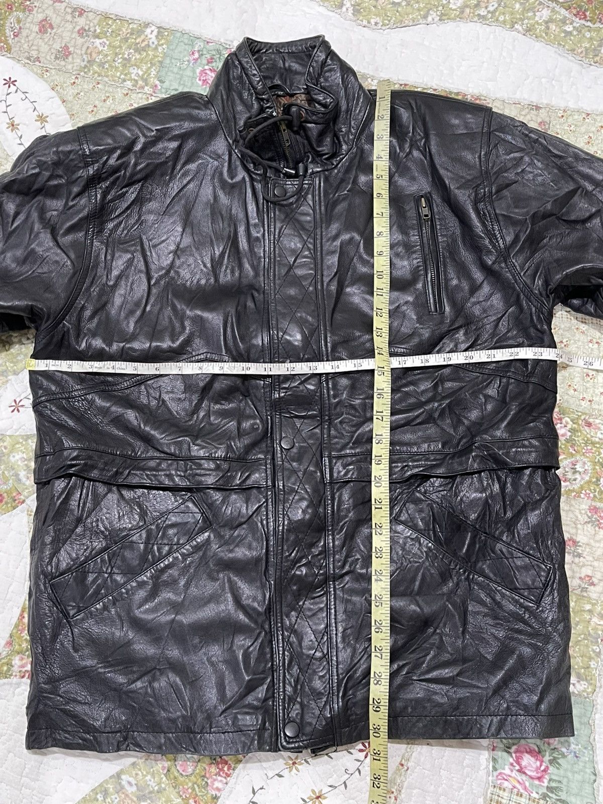 Japanese Brand × The Unbranded Brand Leather Jacket Size US XL / EU 56 / 4 - 5 Thumbnail