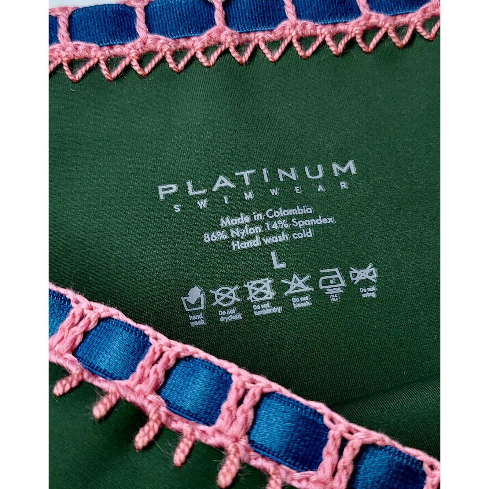 Other NWT PILYQ Platinum Solange Ferrarini Crochet Bikini Bottom L Size ONE SIZE - 5 Thumbnail