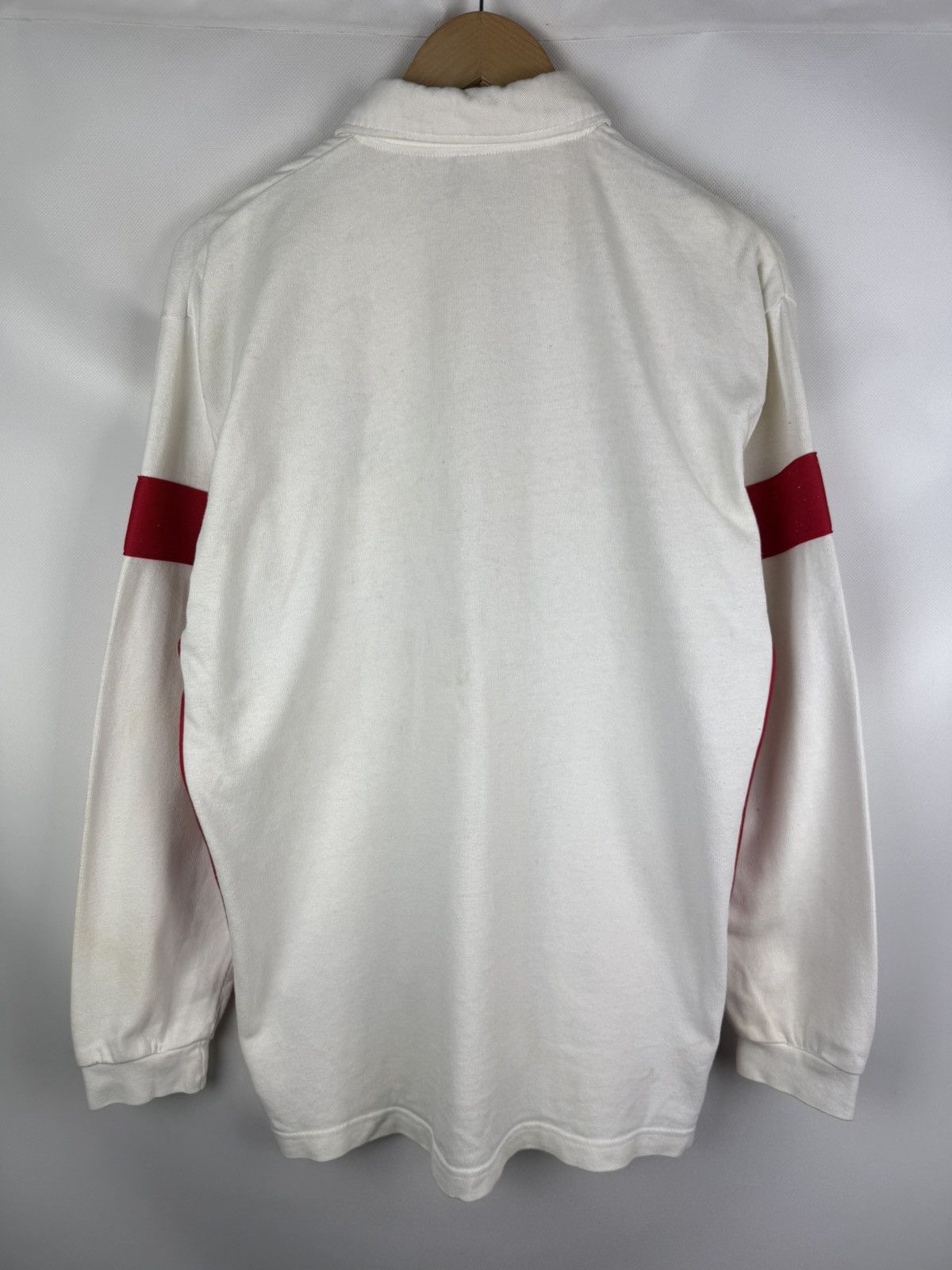 Nike Vintage 1997-99 Nike England Cellnet Long Sleeve Rugby Shirt Size US M / EU 48-50 / 2 - 18 Thumbnail