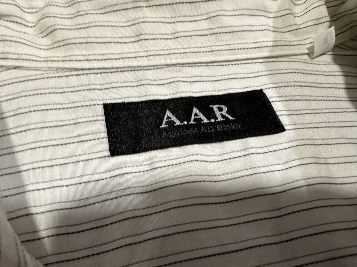 Japanese Brand × Y's × Yohji Yamamoto 🔥Vintage A.A.R Yohji Yamamoto Striped Shirt Size US M / EU 48-50 / 2 - 3 Thumbnail