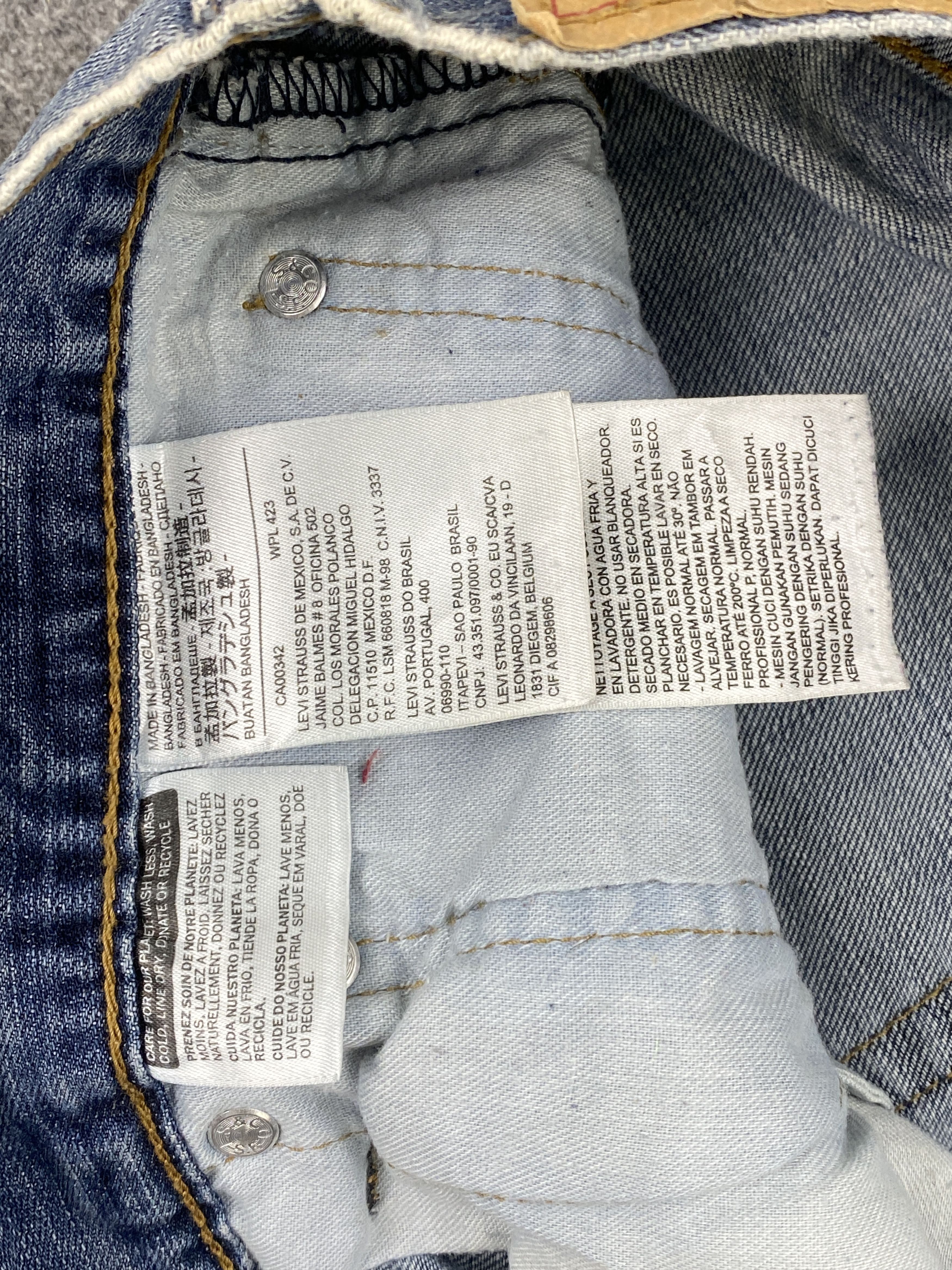 Levi's × Vintage Dirty Vintage Levi's 527 Flared Bootcut Jeans Size US 34 / EU 50 - 12 Thumbnail