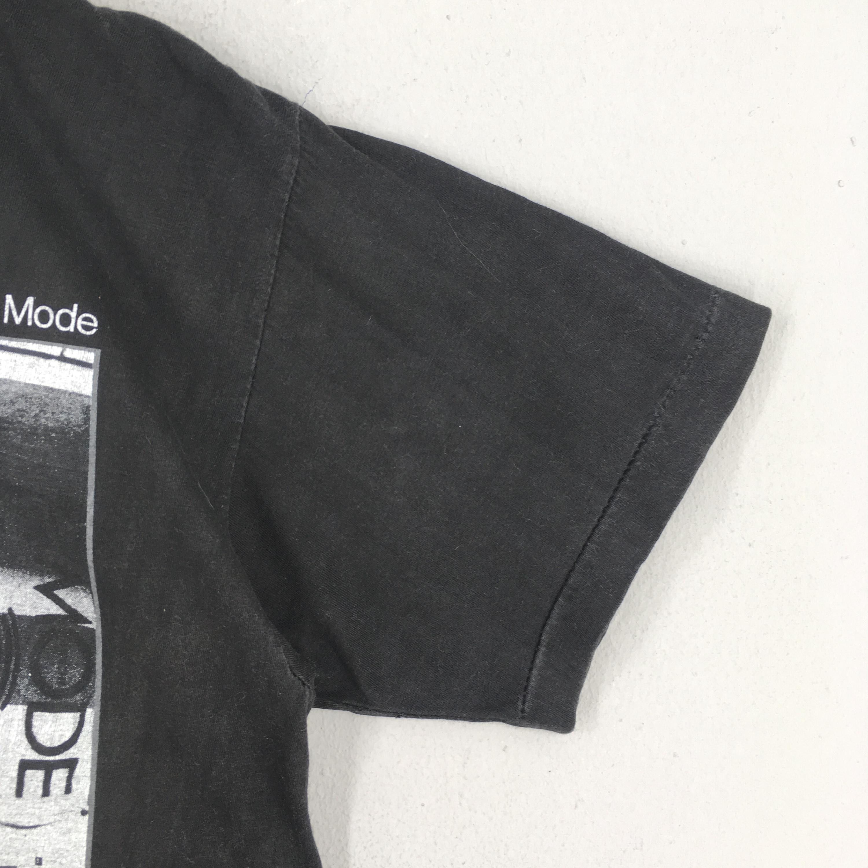 Band Tees × Vintage Vintage 80's Depeche Mode 101 Black Tshirt Medium Size US M / EU 48-50 / 2 - 4 Thumbnail