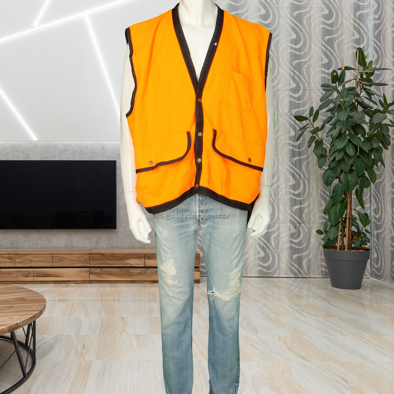 Other Cabela's Bright Orange Shooting Safety Vest 2XL Size US XXL / EU 58 / 5 - 4 Thumbnail
