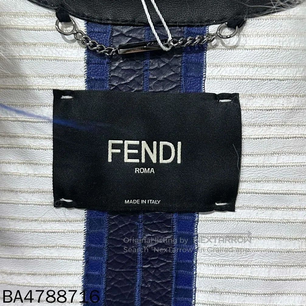 Fendi fendi multicolor fur outerwear vest. Size US L / EU 52-54 / 3 - 4 Thumbnail