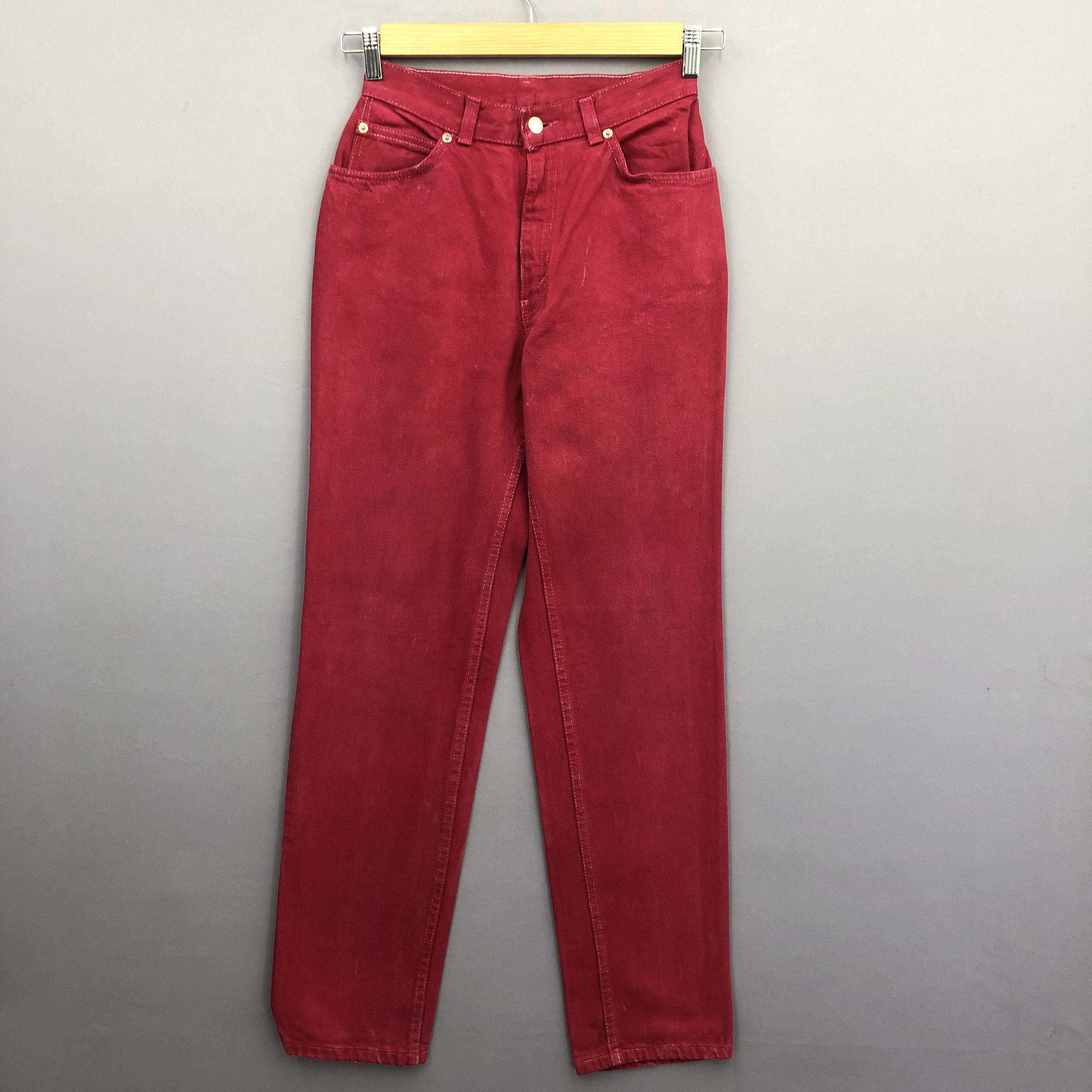 Levi's Vintage 80s Levis Red Jeans Levi's Light Wash Tapered Denim Size 26" / US 2 / IT 38 - 2 Thumbnail