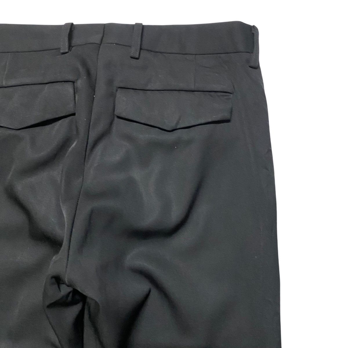 Japanese Brand Lithium Homme Virgin Wool Trousers Slim Low Rise Size US 29 - 12 Thumbnail