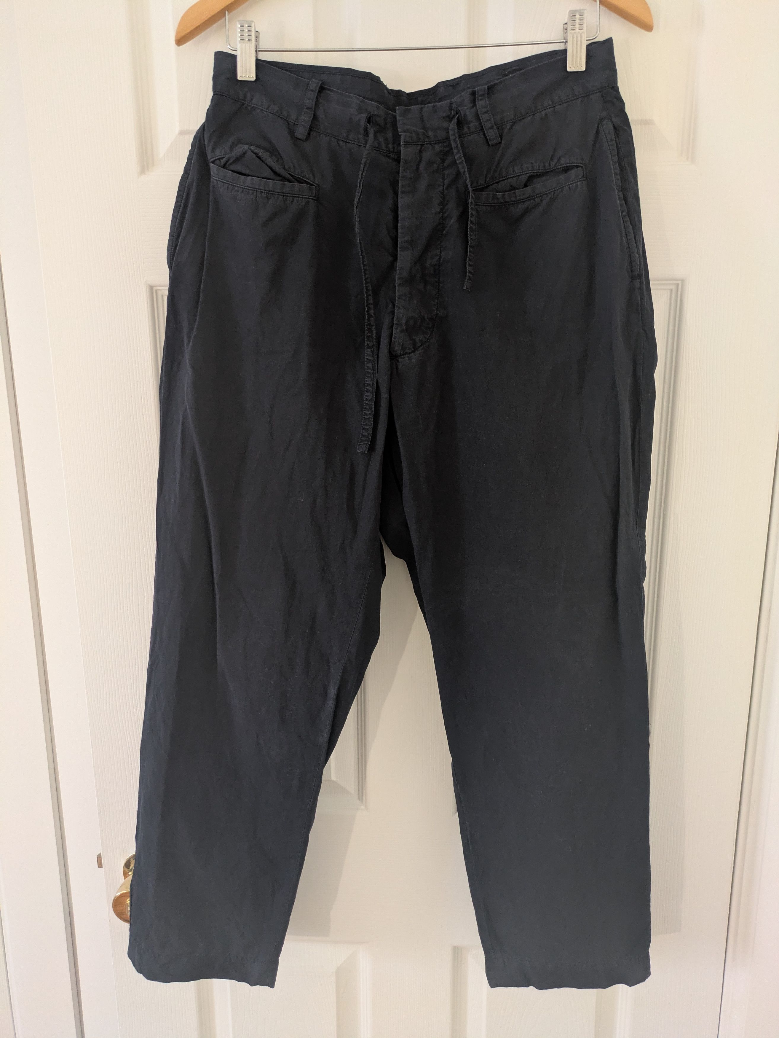 Kaptain Sunshine Kaptain Sunshine Navy Drawstring Pants Size US 30 / EU 46 - 1 Thumbnail