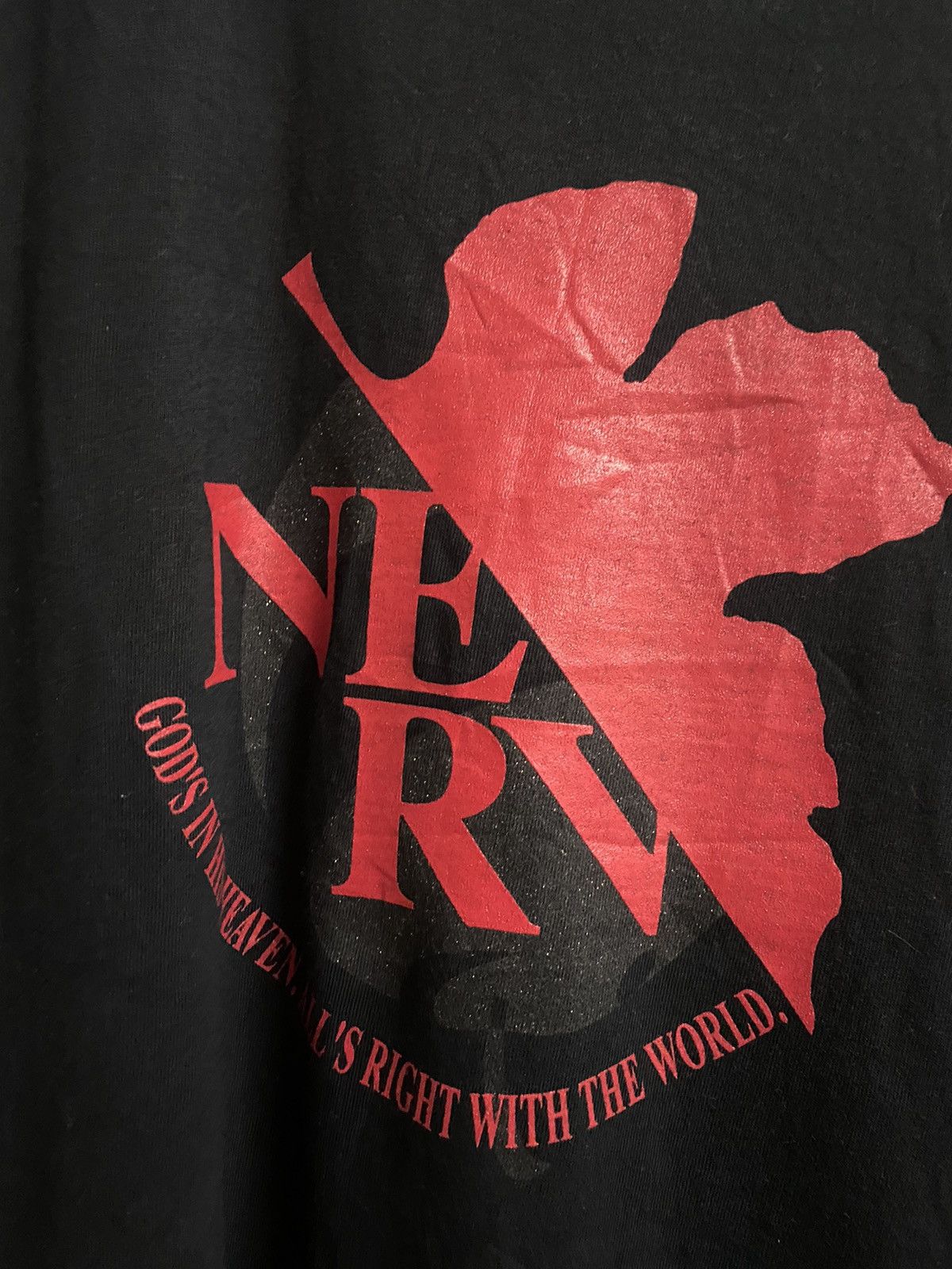 Anime × Japanese Brand × Vintage Vintage Neon Genesis Evangelion NERV Size US M / EU 48-50 / 2 - 2 Thumbnail