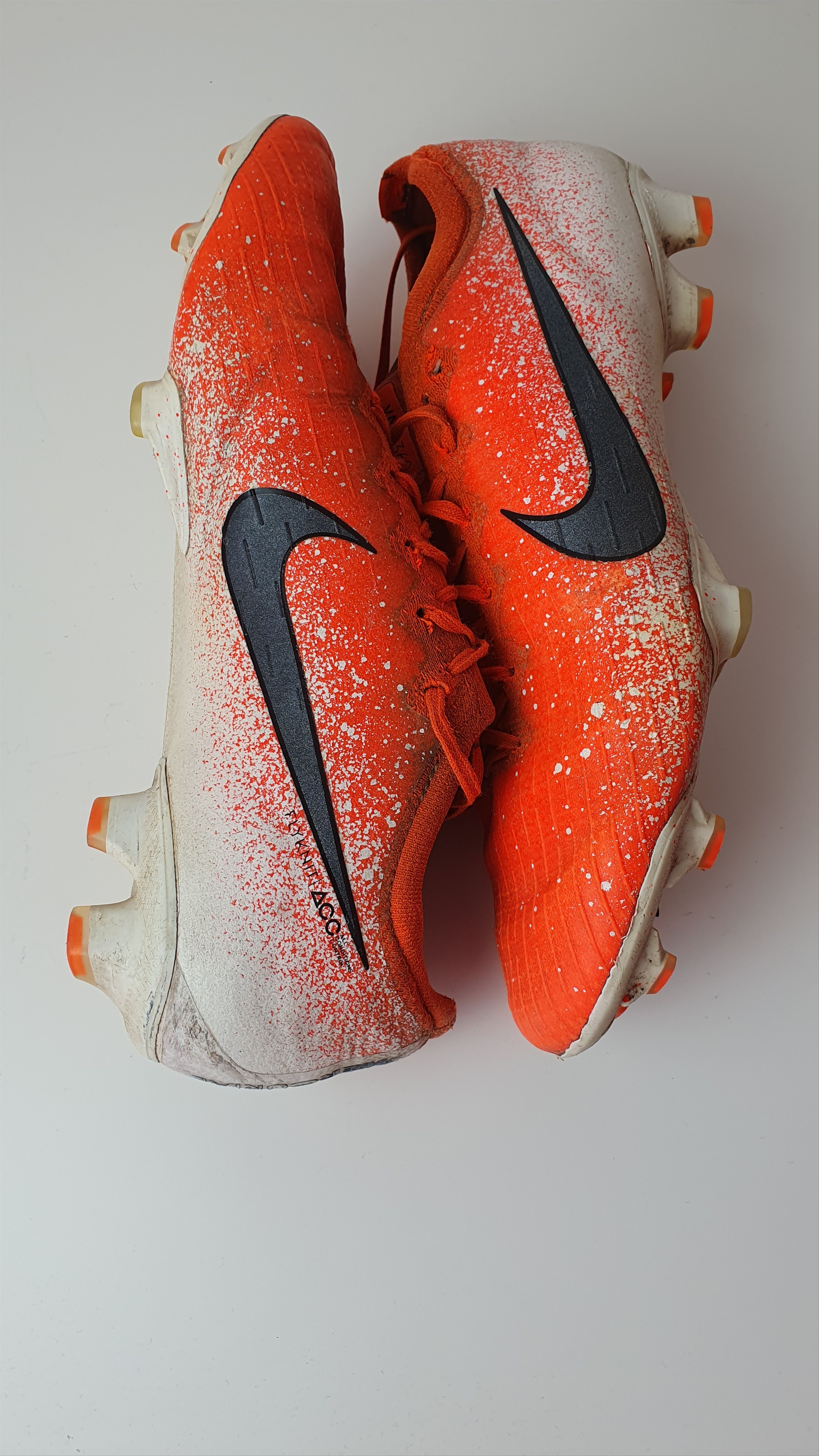 Nike Football Cleats Mens Nike Mercurial Vapor 12 Elite AG Size US 12.5 / EU 45-46 - 7 Thumbnail