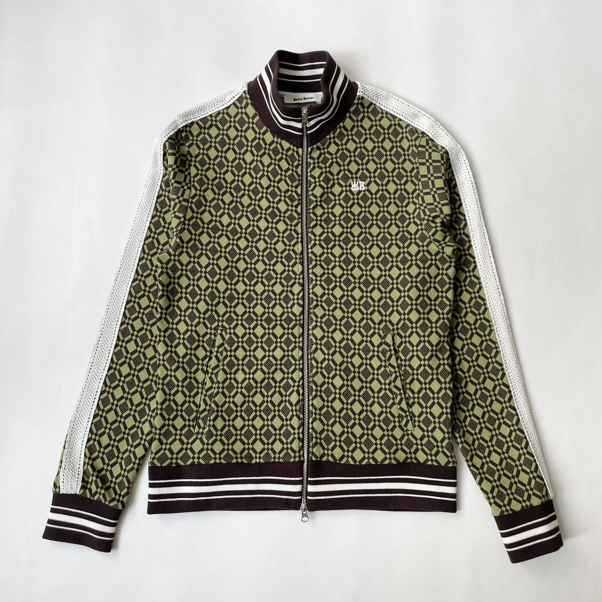 Wales Bonner ‘Power’ Crochet Sleeve Track Top Size US M / EU 48-50 / 2 - 14 Thumbnail