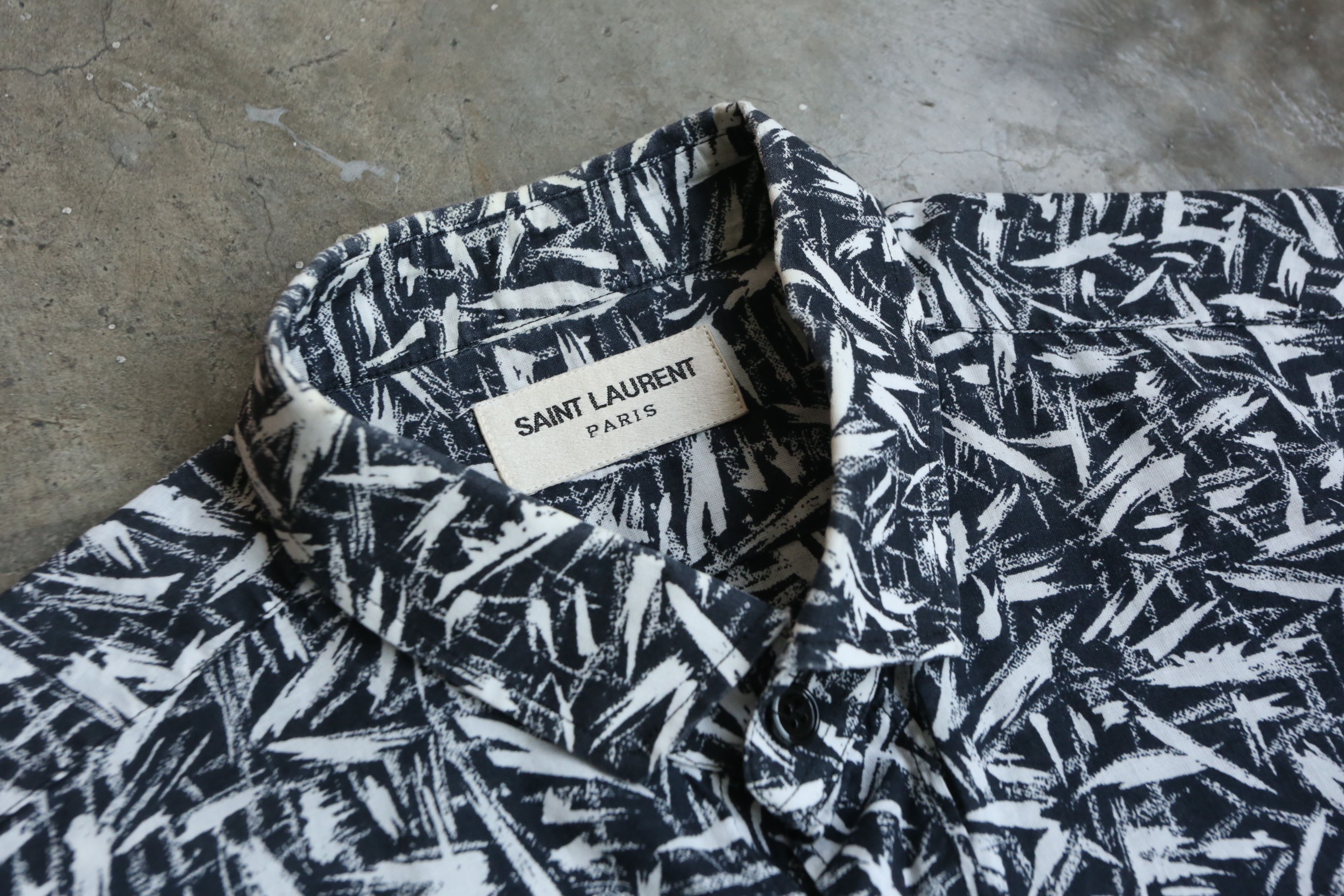 Saint Laurent Paris Saint Laurent Paris - Hedi Slimane - S/S 14 - Thorn Shirt Size US S / EU 44-46 / 1 - 4 Thumbnail