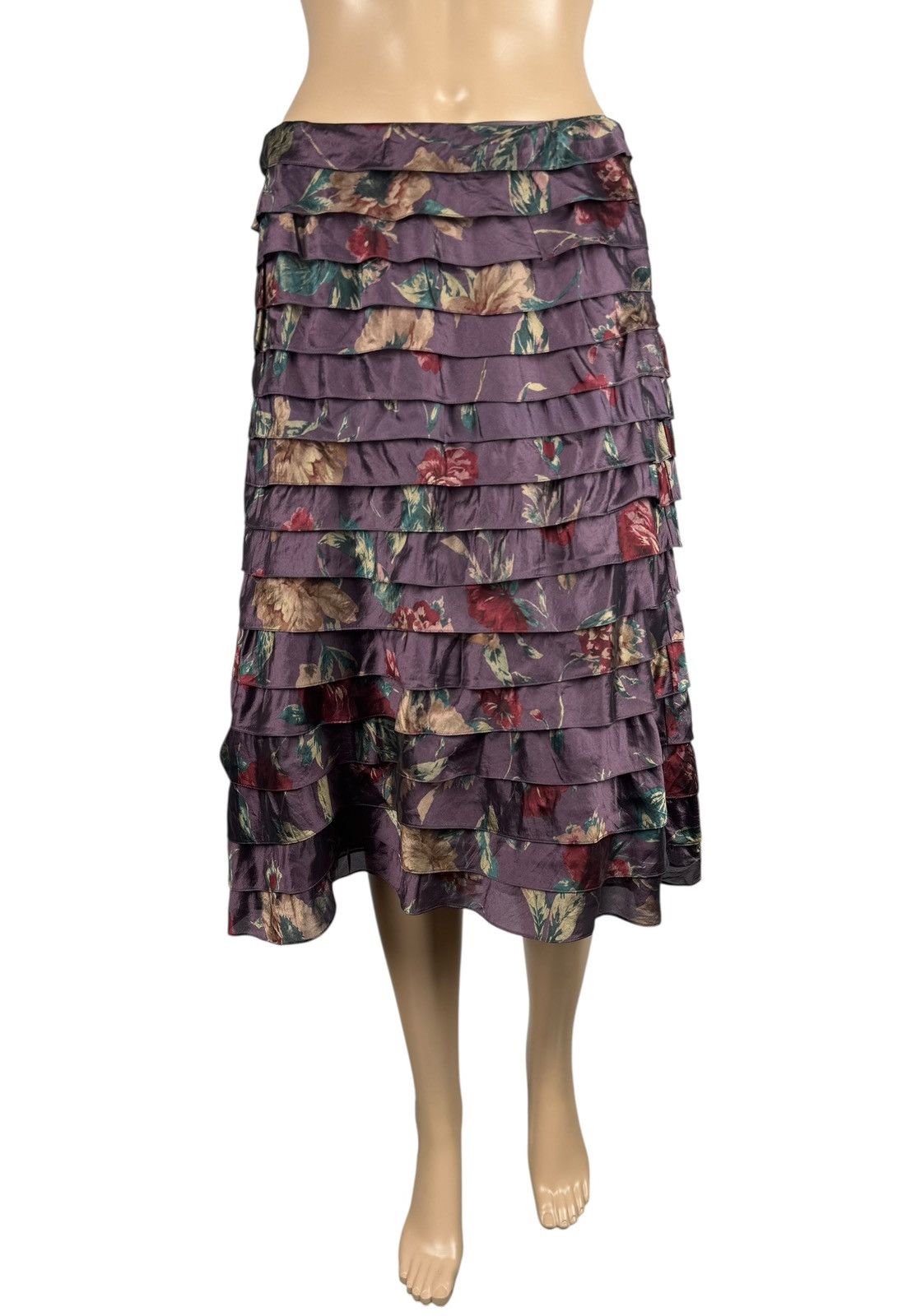 Ralph Lauren Black Label Ralph Lauren Black Label Silk Skirt Pleated Knee Length 6 Size 28" / US 6 / IT 42 - 2 Thumbnail