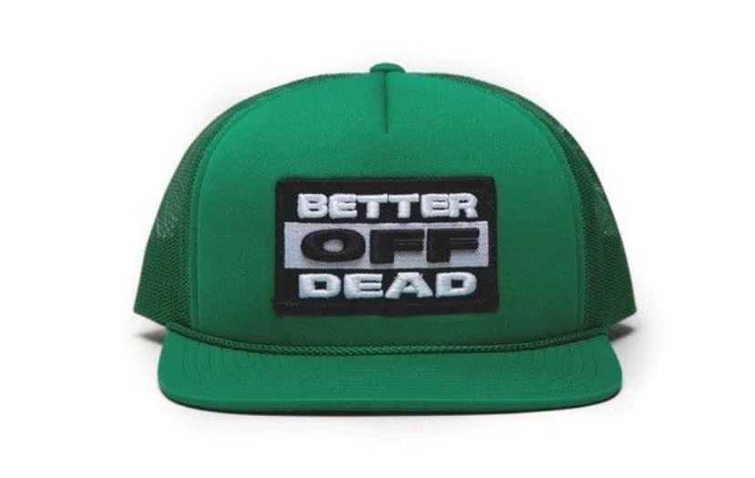 Flatbush Zombies FLATBUSH ZOMBIES BETTER OFF DEAD PATCHED TRUCKER CAP Size ONE SIZE - 1 Thumbnail