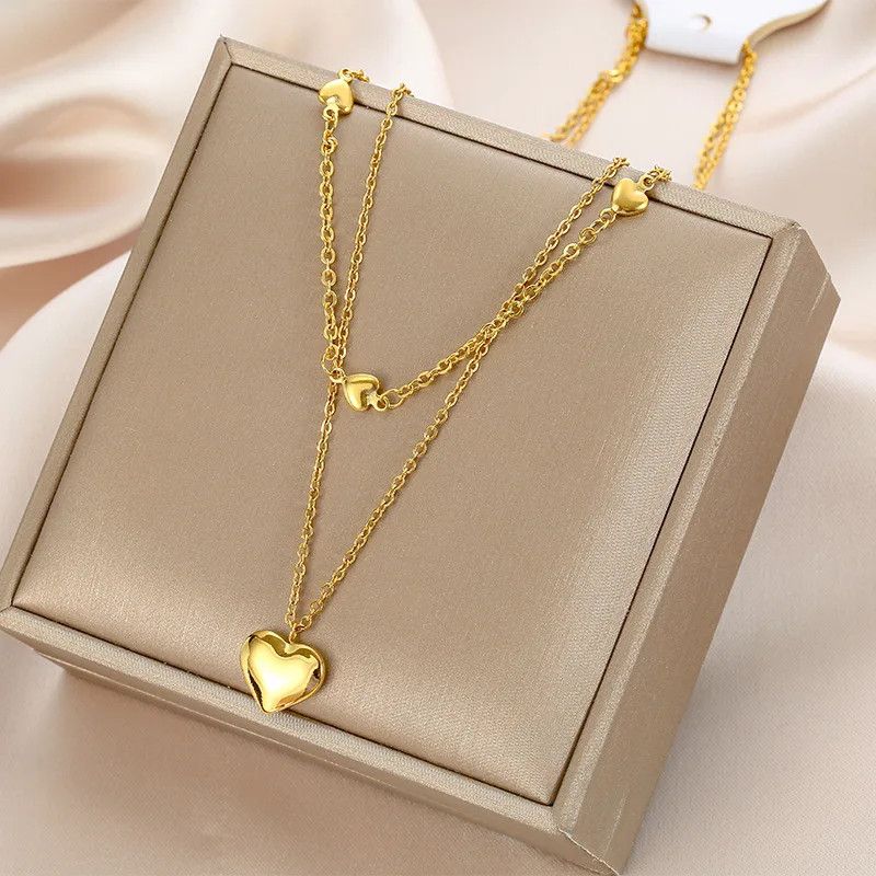 Jewelry × Vintage 2 Layer Lovers necklace Size ONE SIZE - 2 Thumbnail
