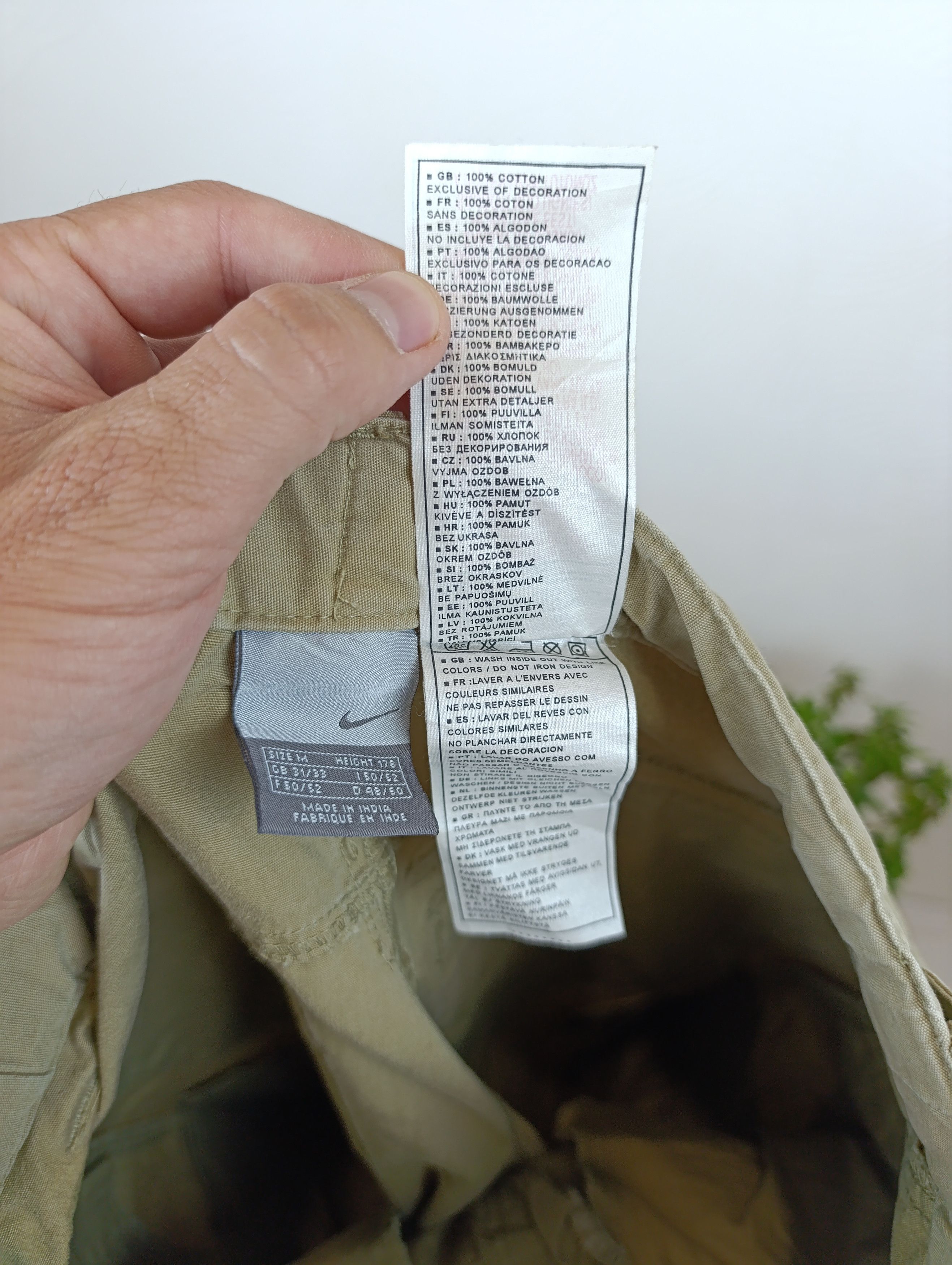 Nike × Vintage Y2K NIKE VINTAGE CARGO PANTS STREETWEAR JAPANESE STYLE Size US 32 / EU 48 - 18 Thumbnail