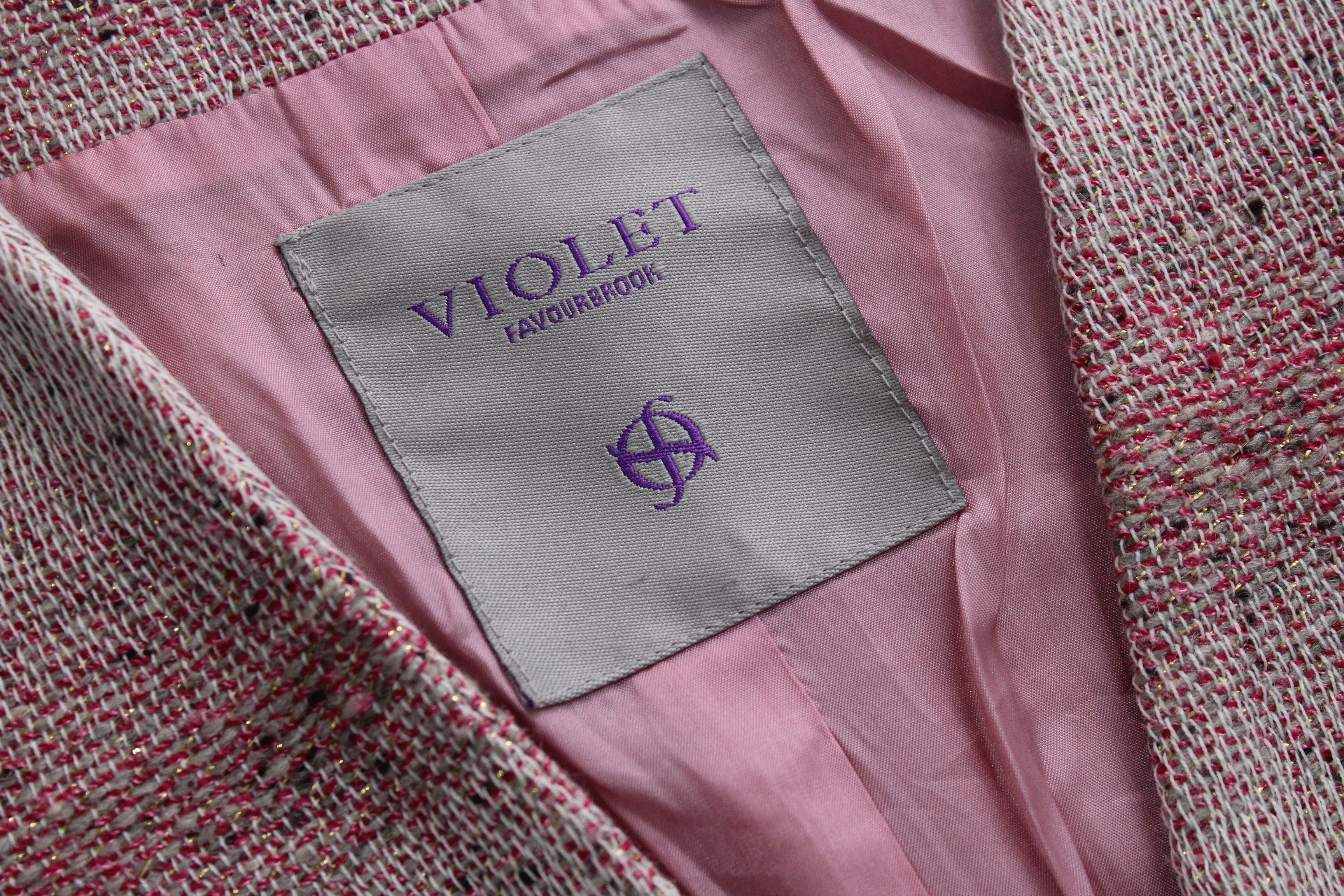 Other Favourbrook Violet Coat Wool Womens Size S Made In UK Size S / US 4 / IT 40 - 8 Thumbnail