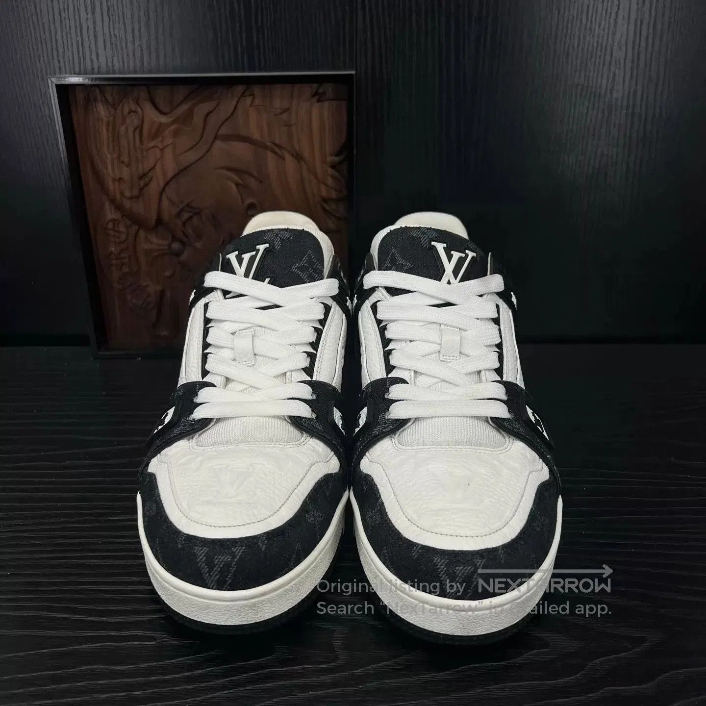 Louis Vuitton Multi-Color Low-Top Sneakers Size 9.5. Size US 9.5 / EU 42-43 - 3 Thumbnail