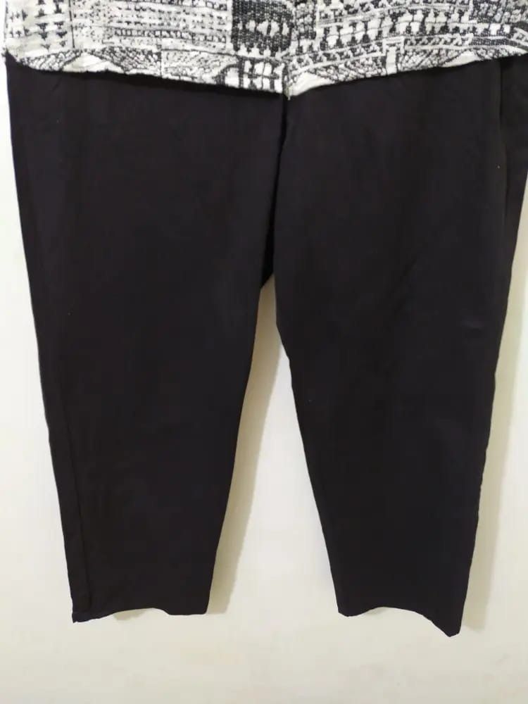 Japanese Brand yul Oriental Layered Cropped Baggy Pants Size US 32 / EU 48 - 5 Thumbnail