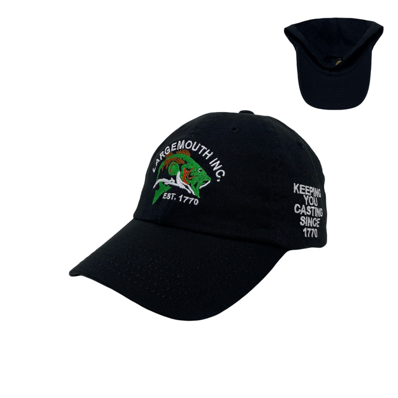 Other Largemouth Bass Lunker Toad Hog Fishing Dad Hat Size ONE SIZE - 1 Thumbnail