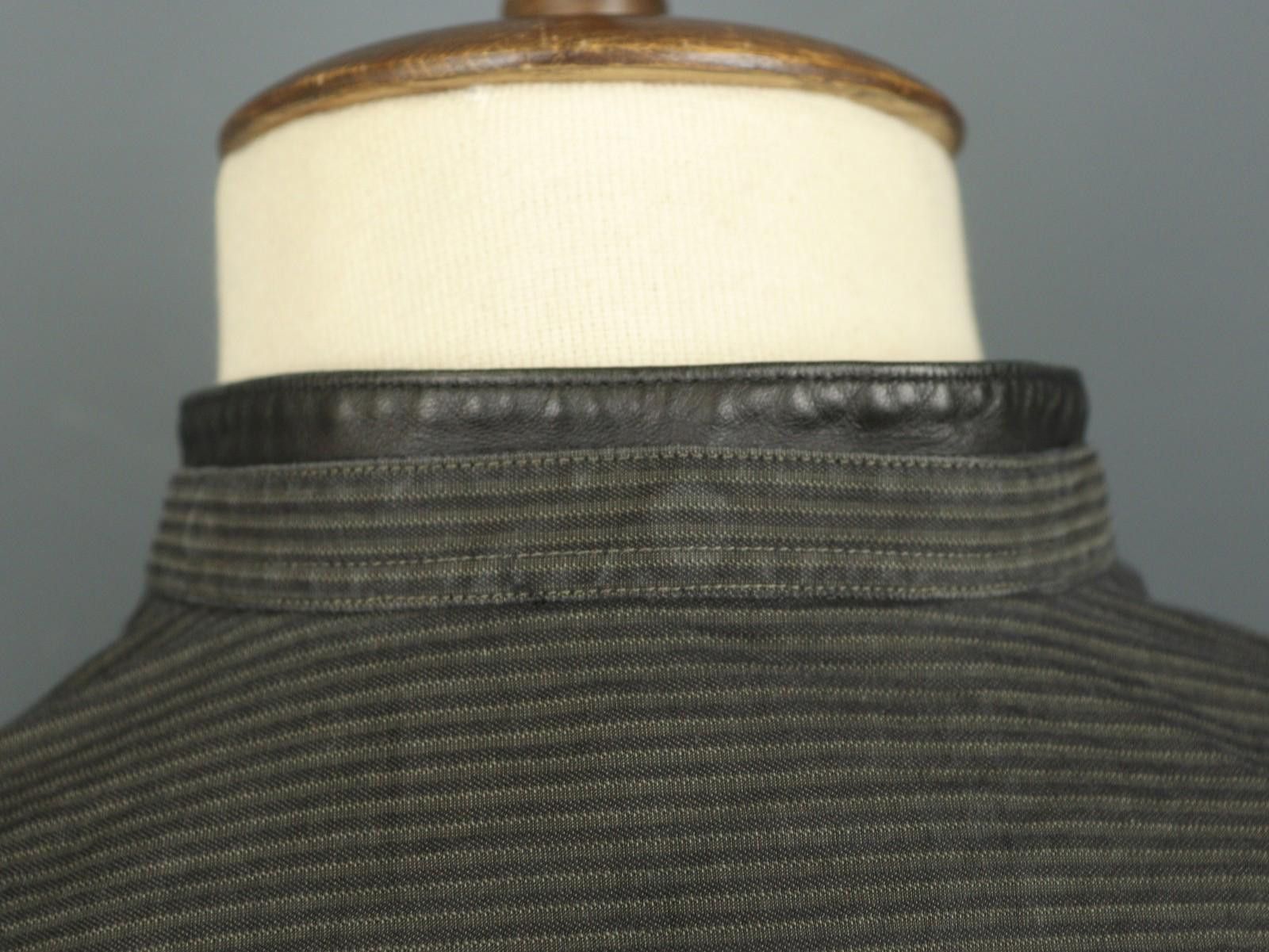The Kooples The Kooples Brown Striped Cotton Fit Button Up Shirt Size L Size US L / EU 52-54 / 3 - 12 Thumbnail